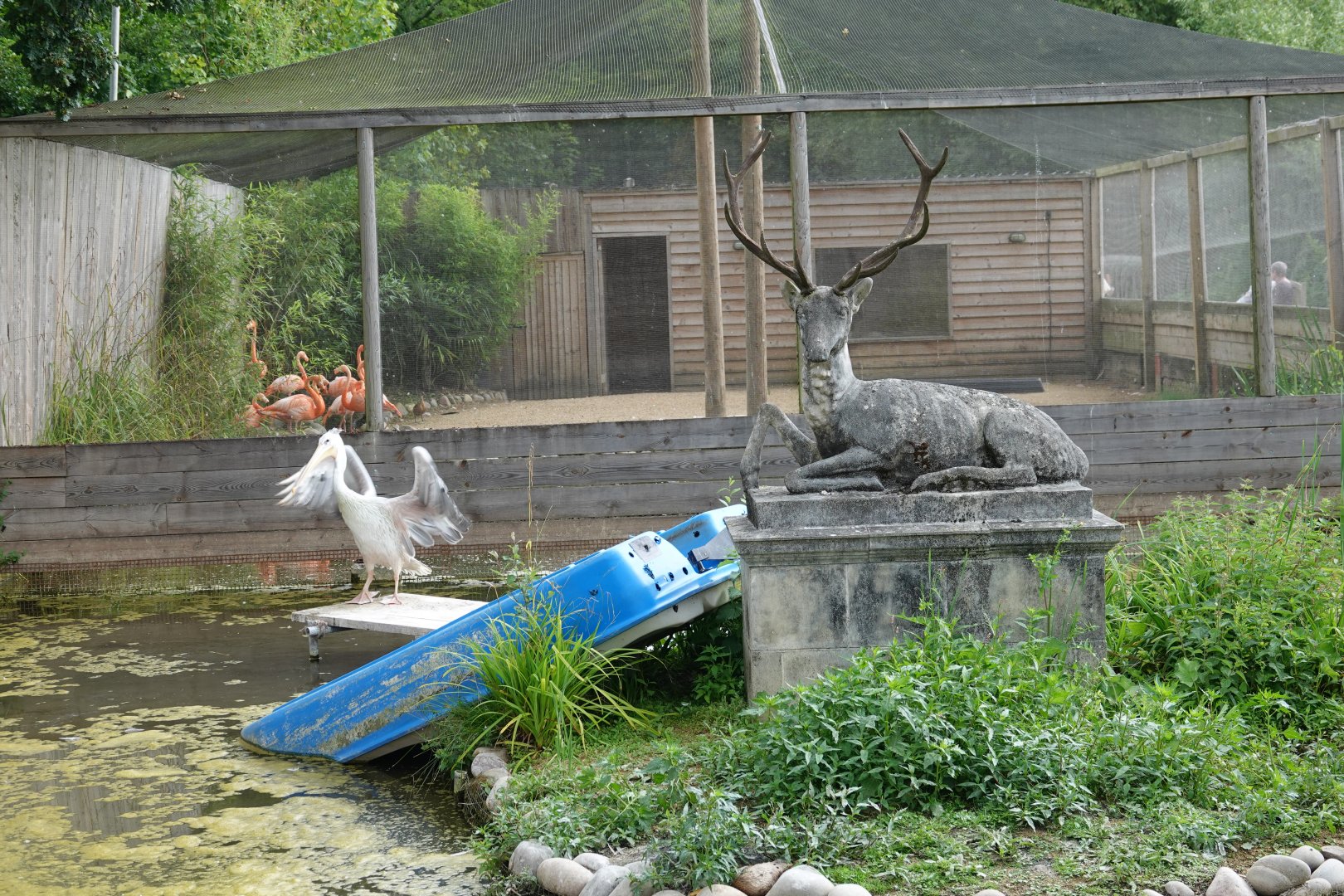 Stag statue