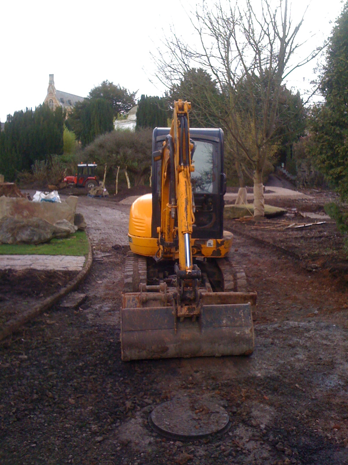 Stage 1 development taken from beside the prairie dogs.