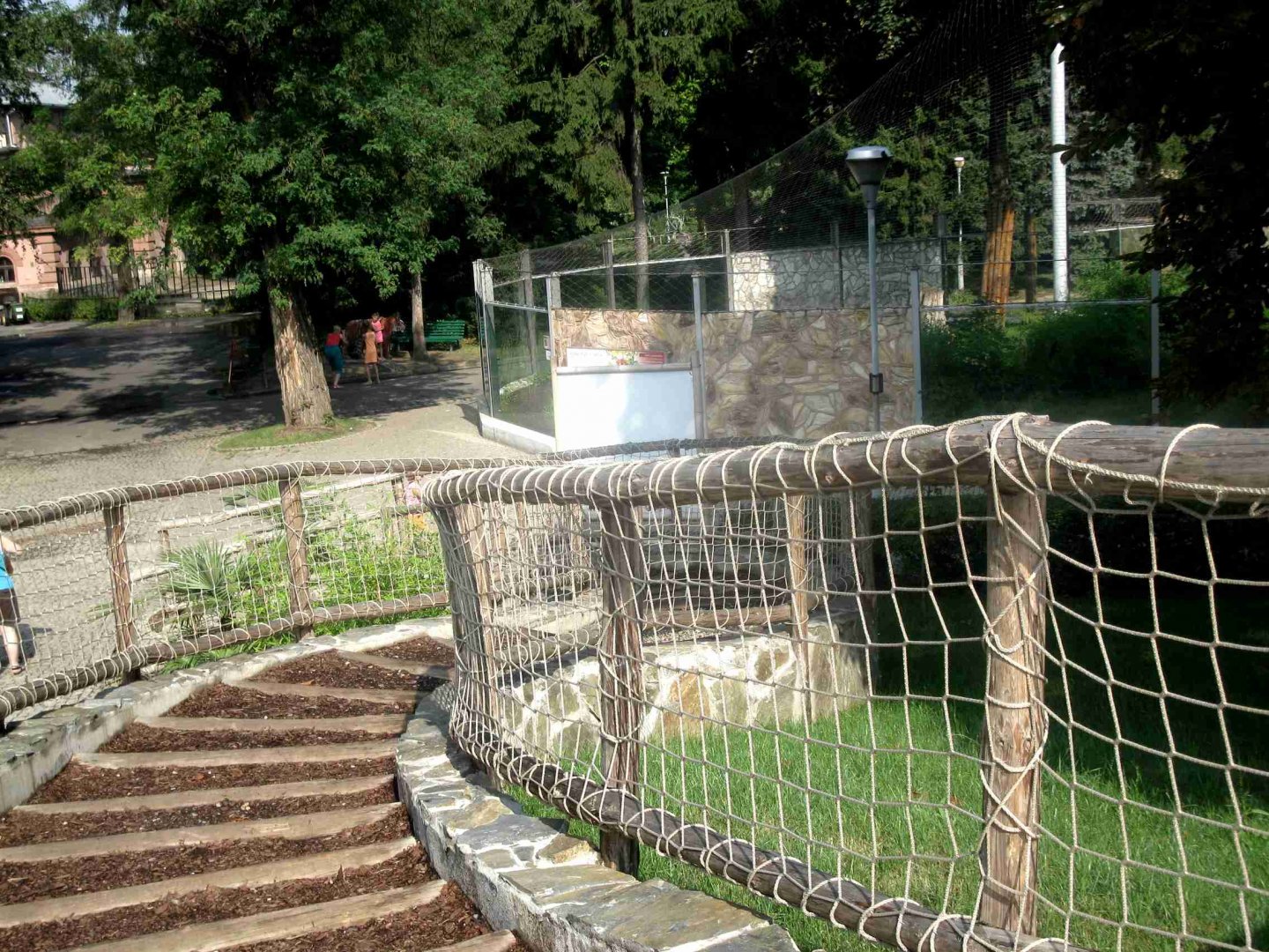 Stairs to the Rhinos Enclosure - 08.2013