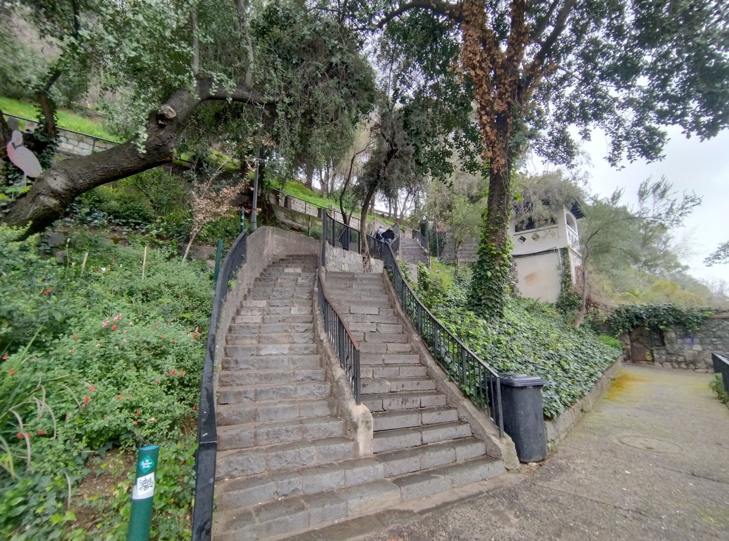 Stairway to the zoo - Santiago Zoo (Zoologico nacional)