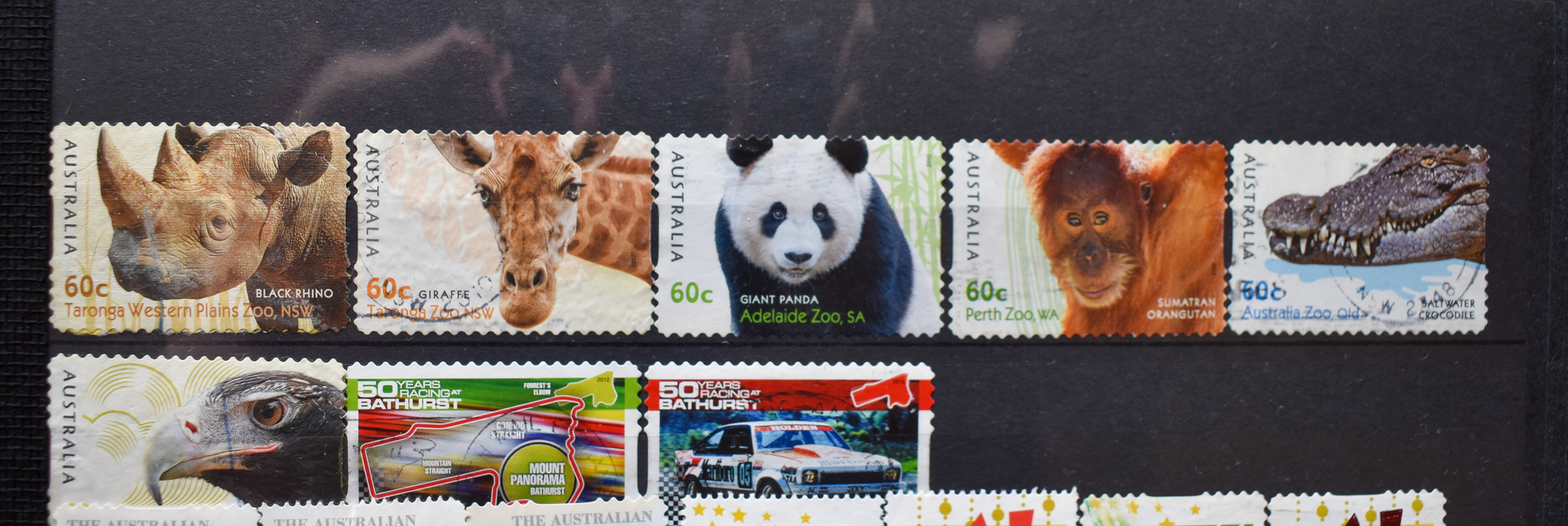 Stamp Series - Australian Zoos (2012)