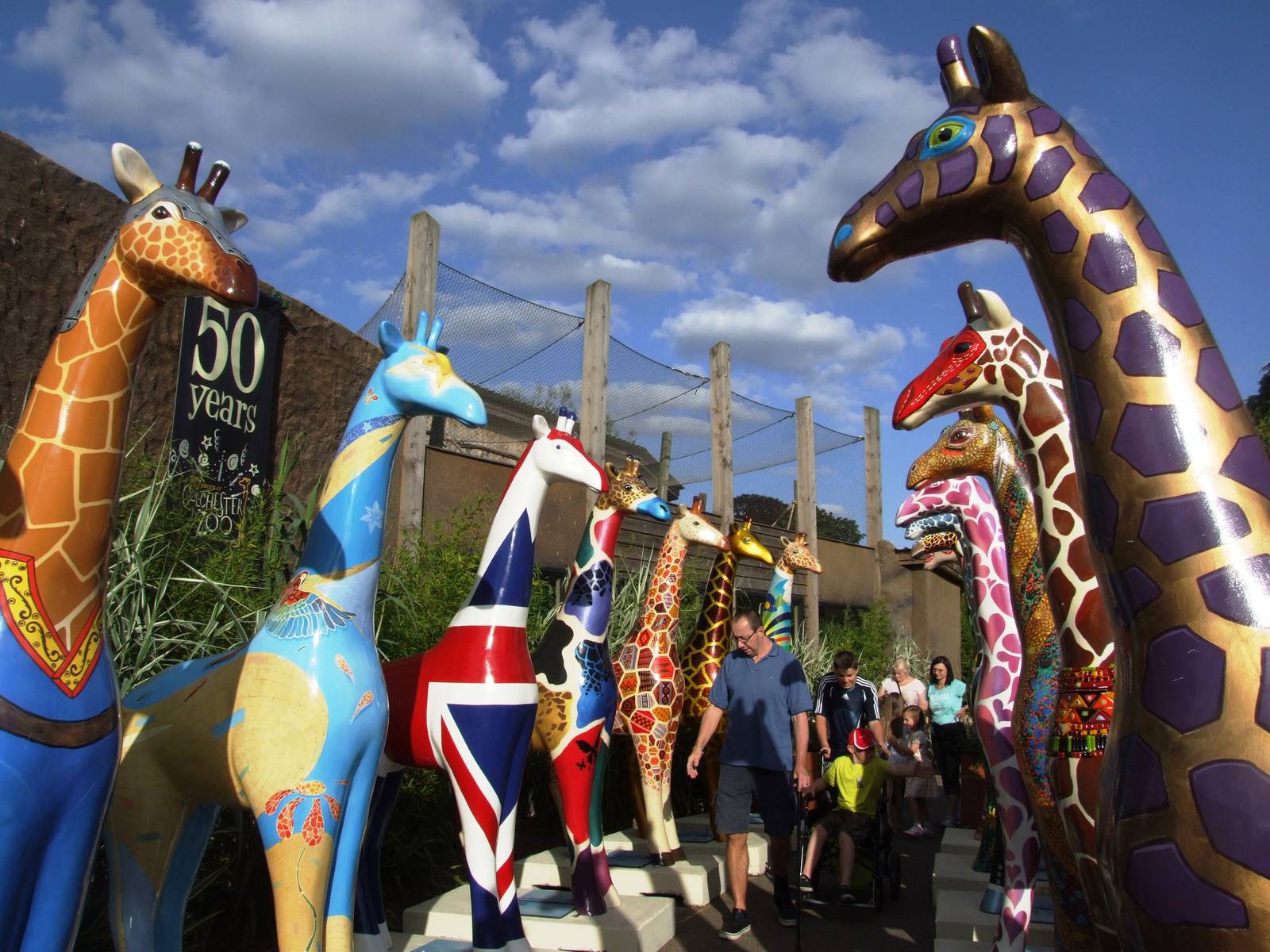 Stand Tall Sculptures at Colchester, 31/08/13
