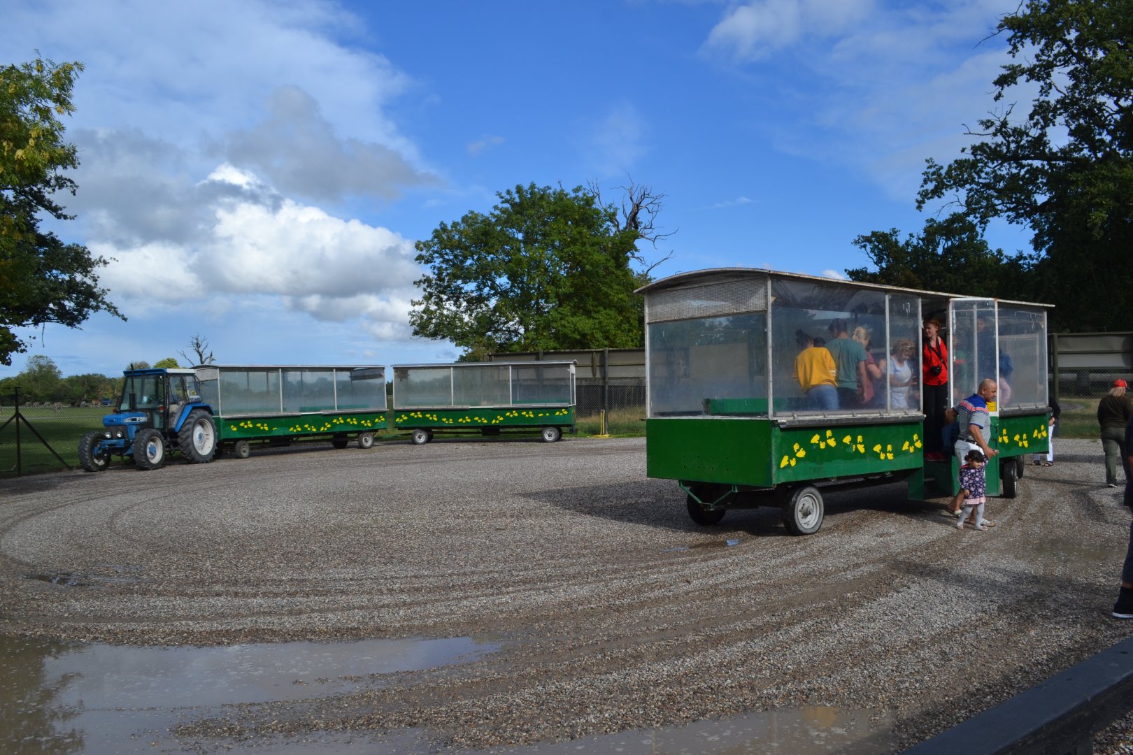 Station for Abebussen in Knuthenborg