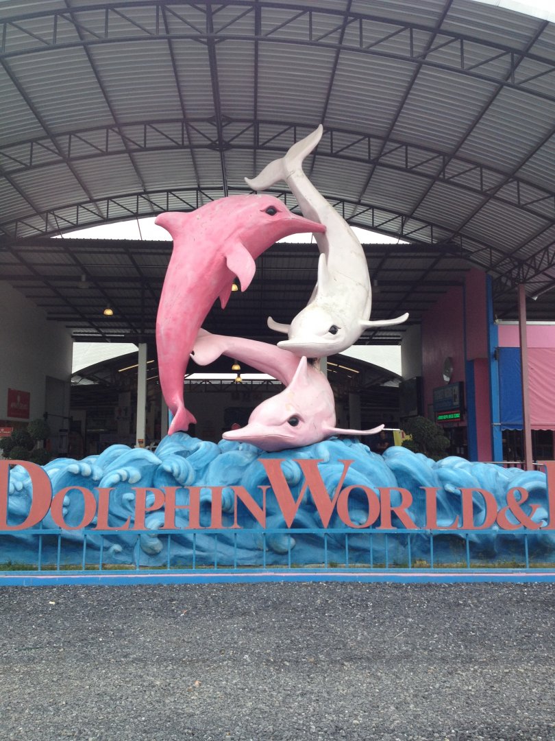 Statue at entrance area