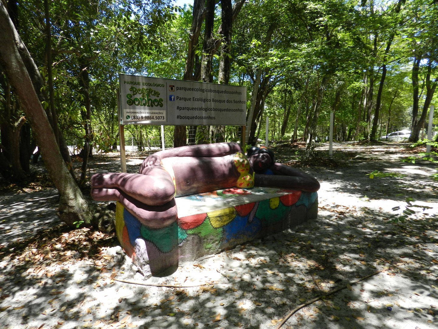 Statue - Bosque dos sonhos park and mini zoo (João Pessoa)