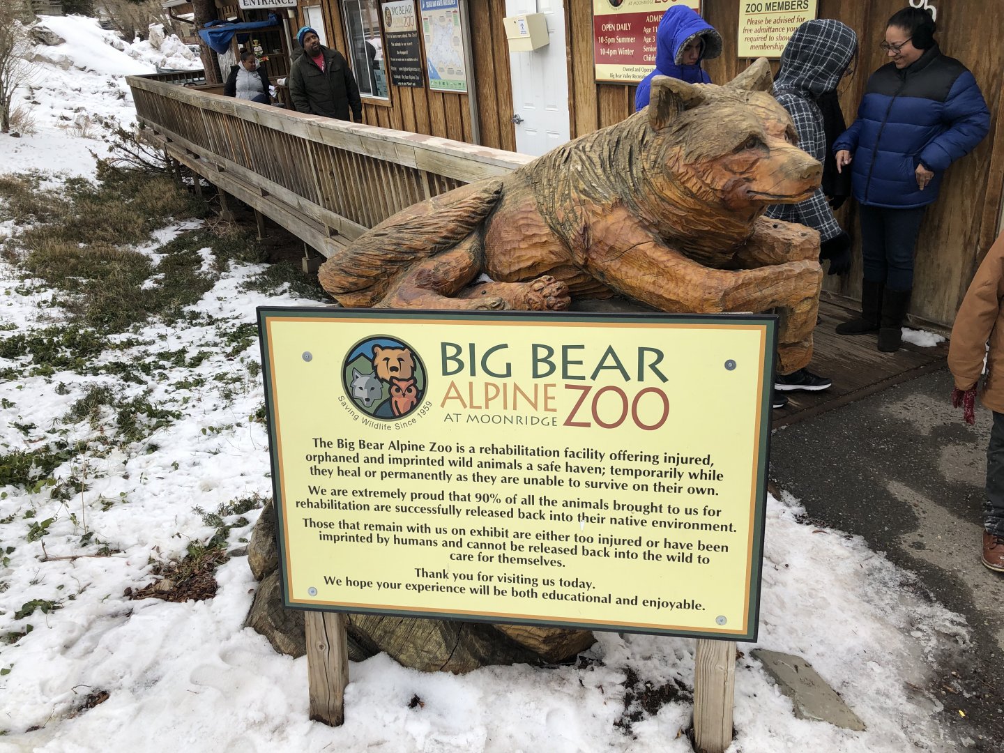 Statue by the Entrance
