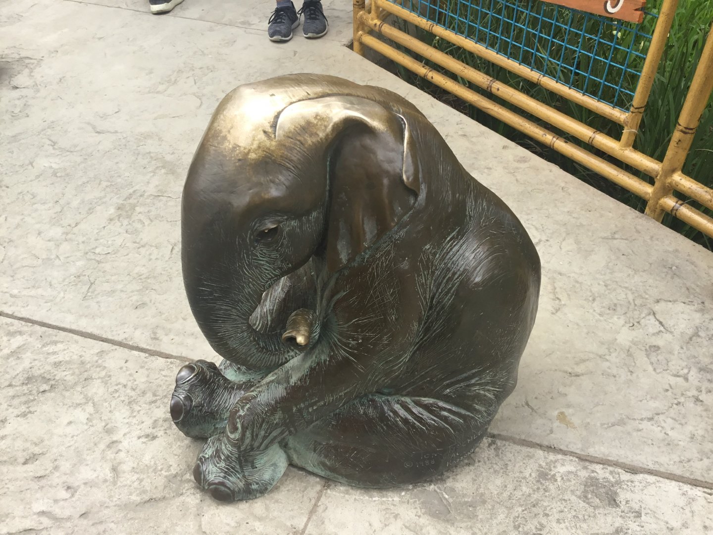 Statue of Baby Elephant