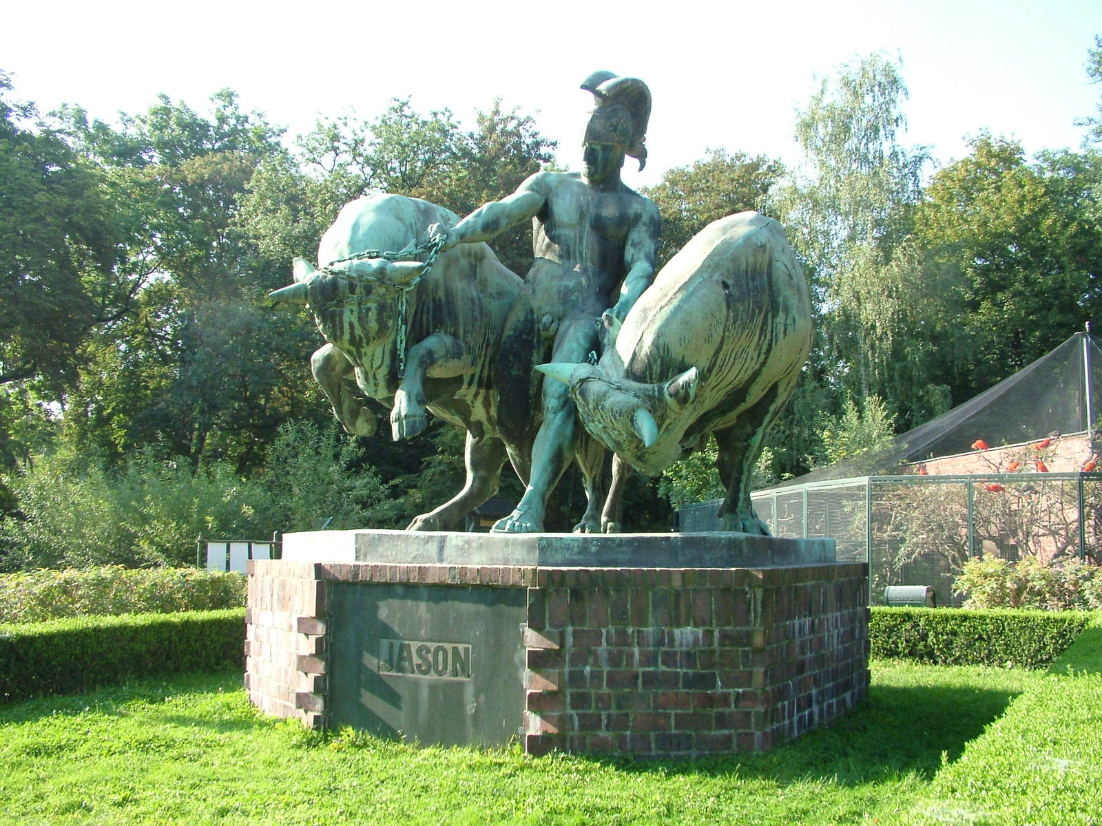 Statue of Jason at Leipzig, 02/09/11