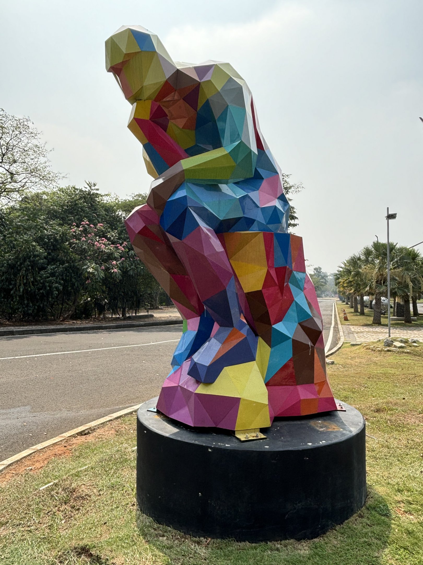 Statue - outside zoo grounds