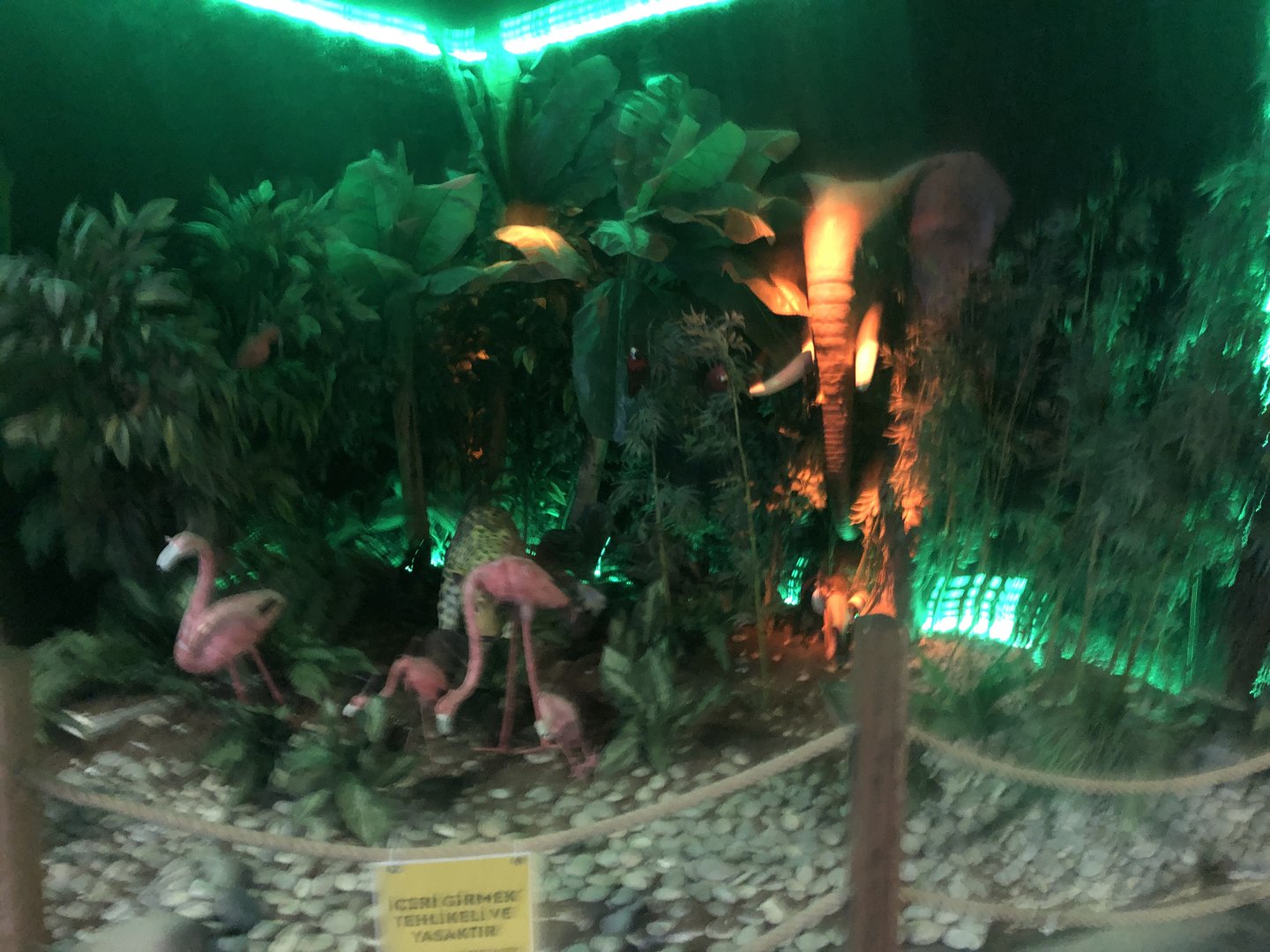 Statues at Aqua Vega