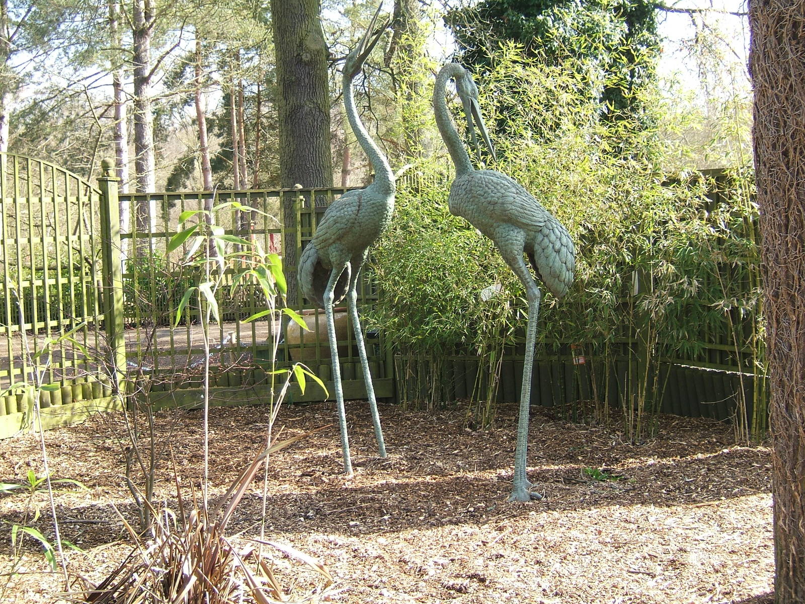 Statues at Beale Park, 13th March 2010