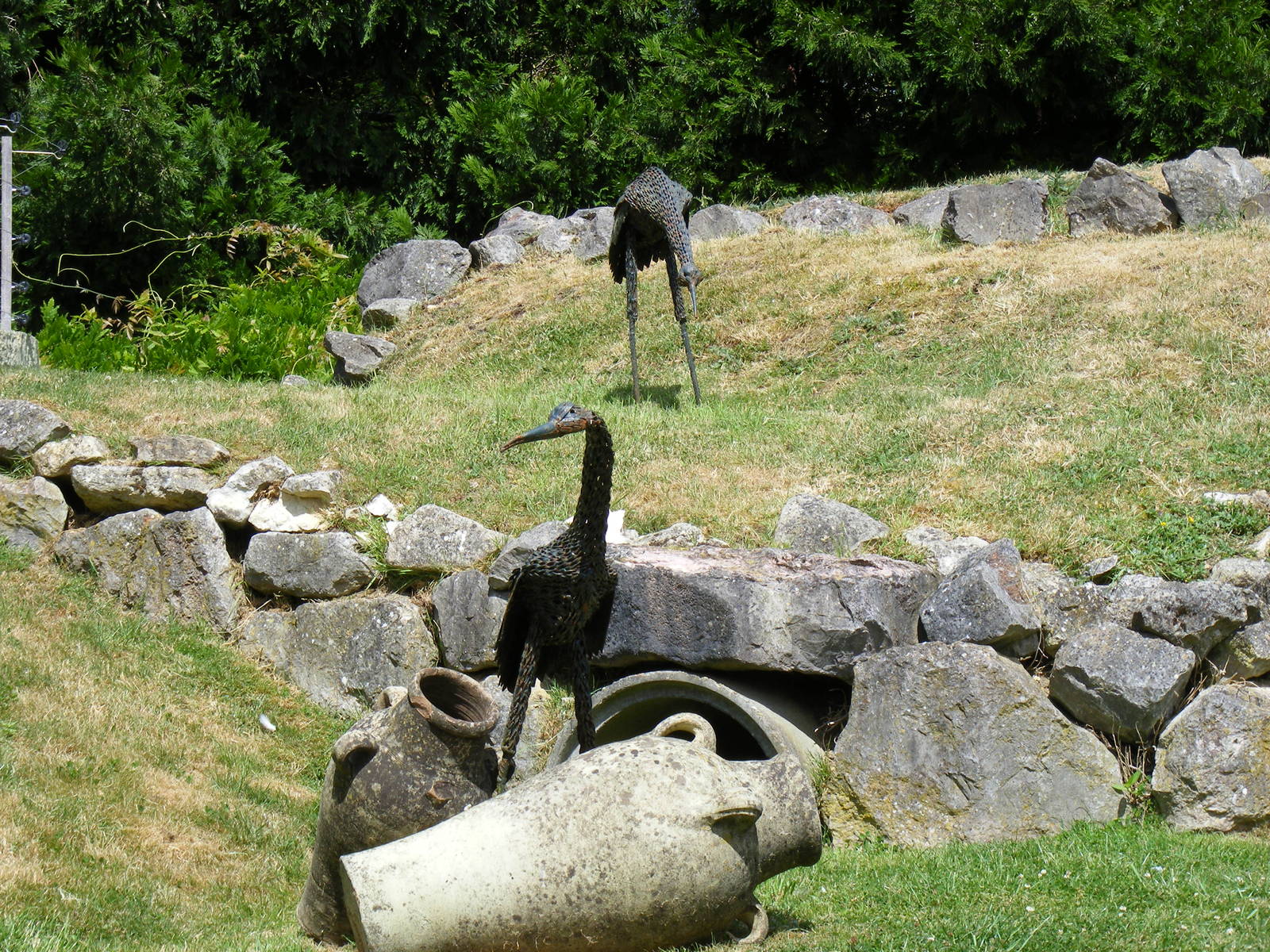 Statues at Birdworld, 20 June 2010
