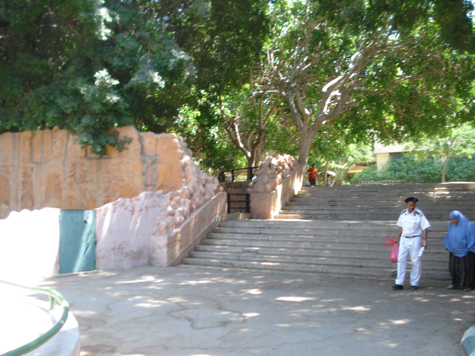 Steps to upper level