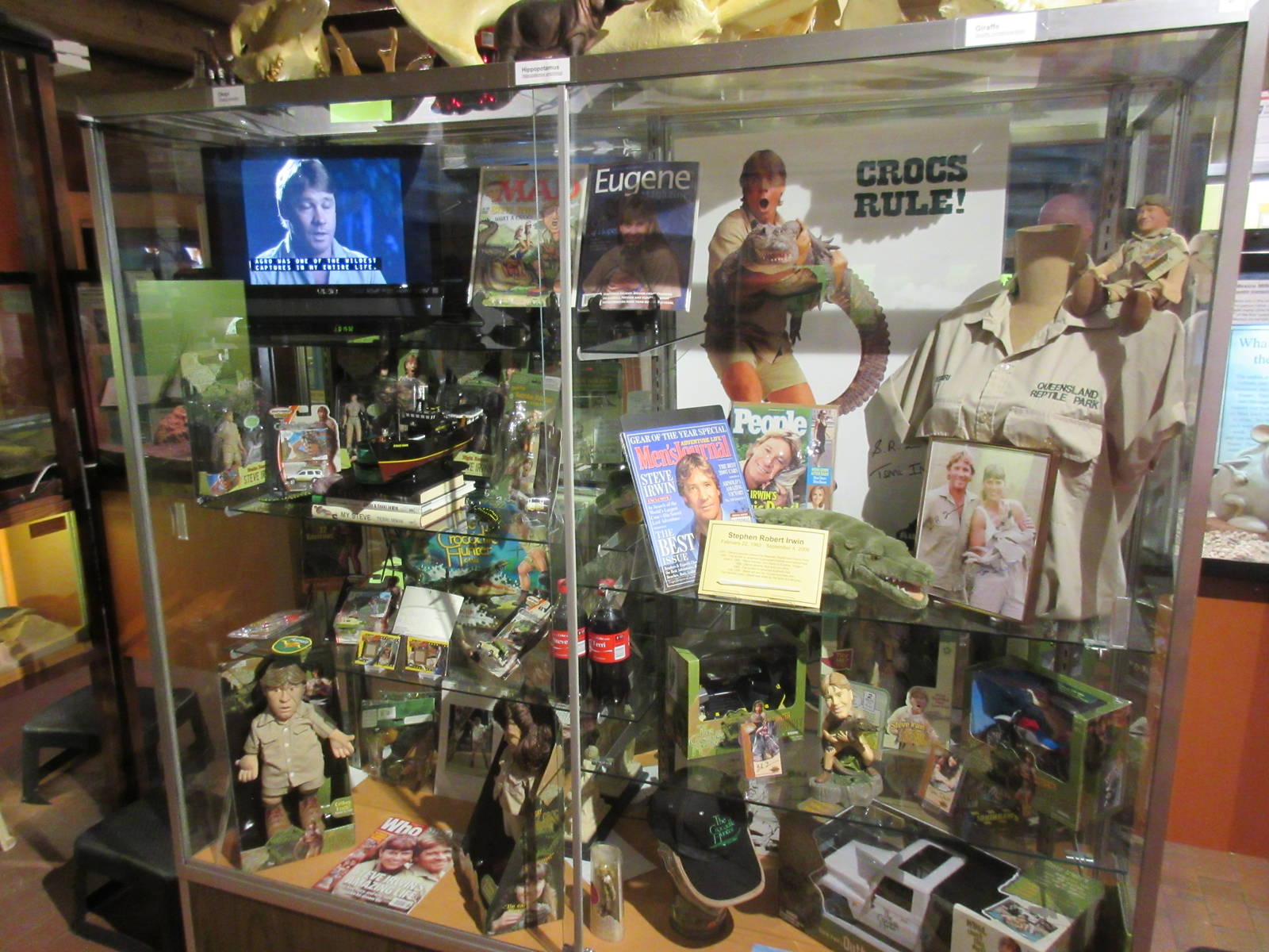 Steve Irwin Display