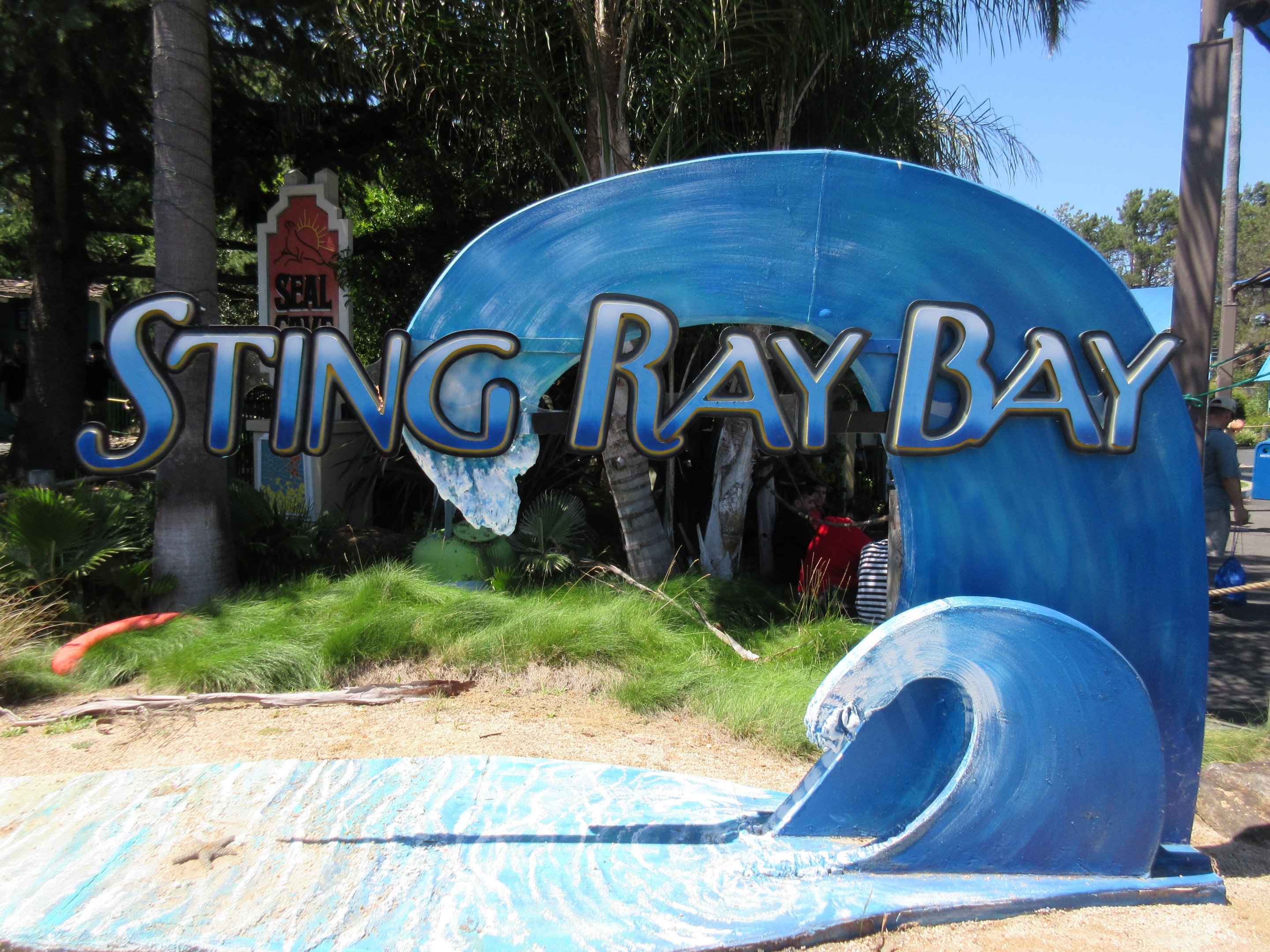 Sting Ray Bay Sign