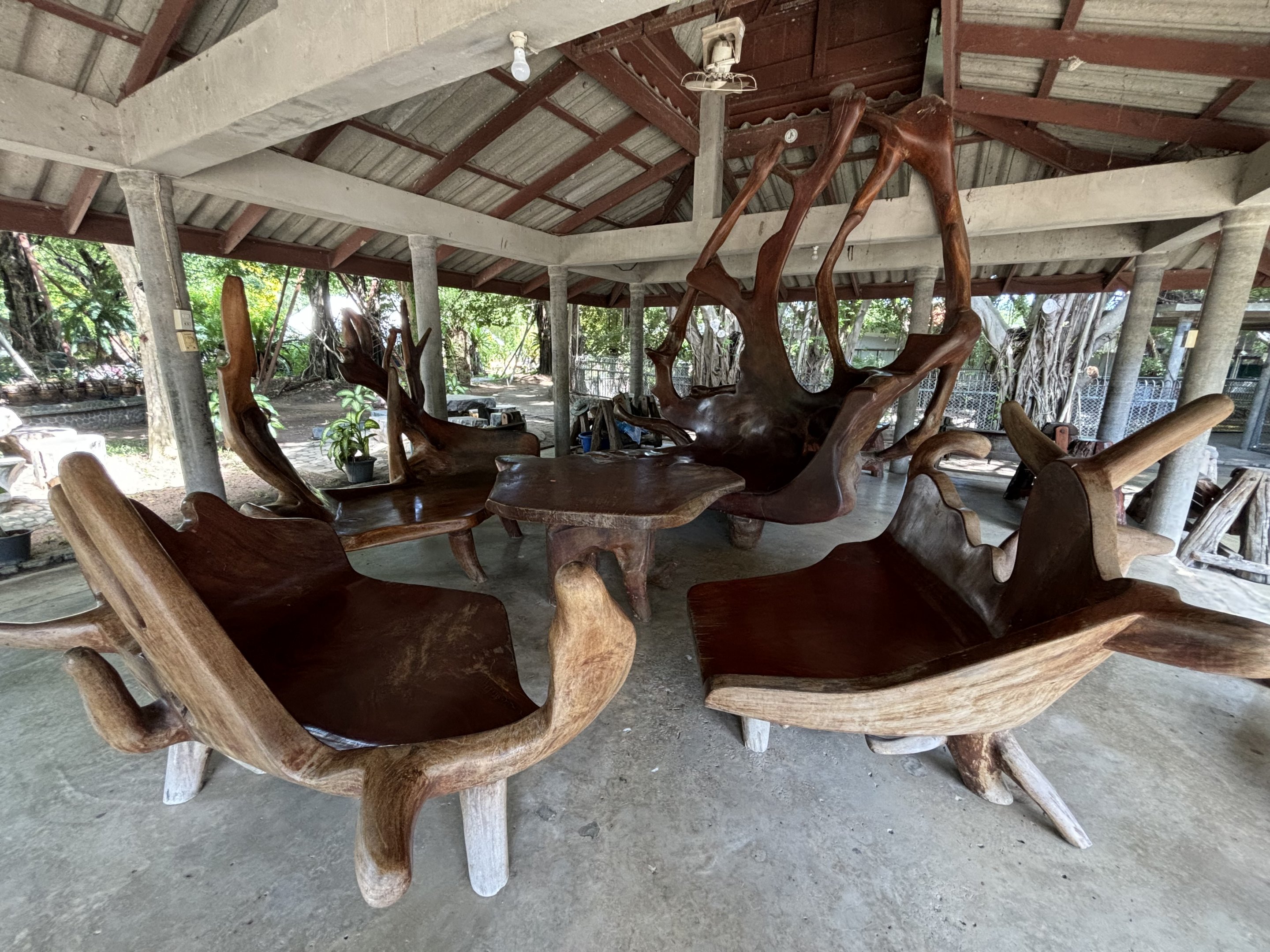 Stone Park - seating area