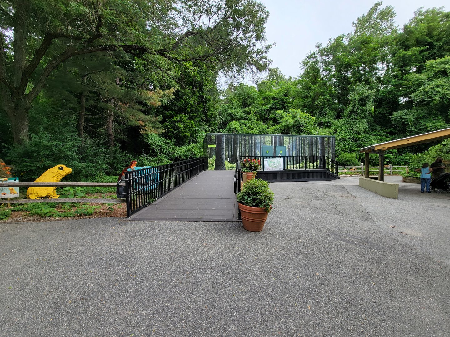 Stone Zoo 7/22 - Bathrooms, Lego frogs