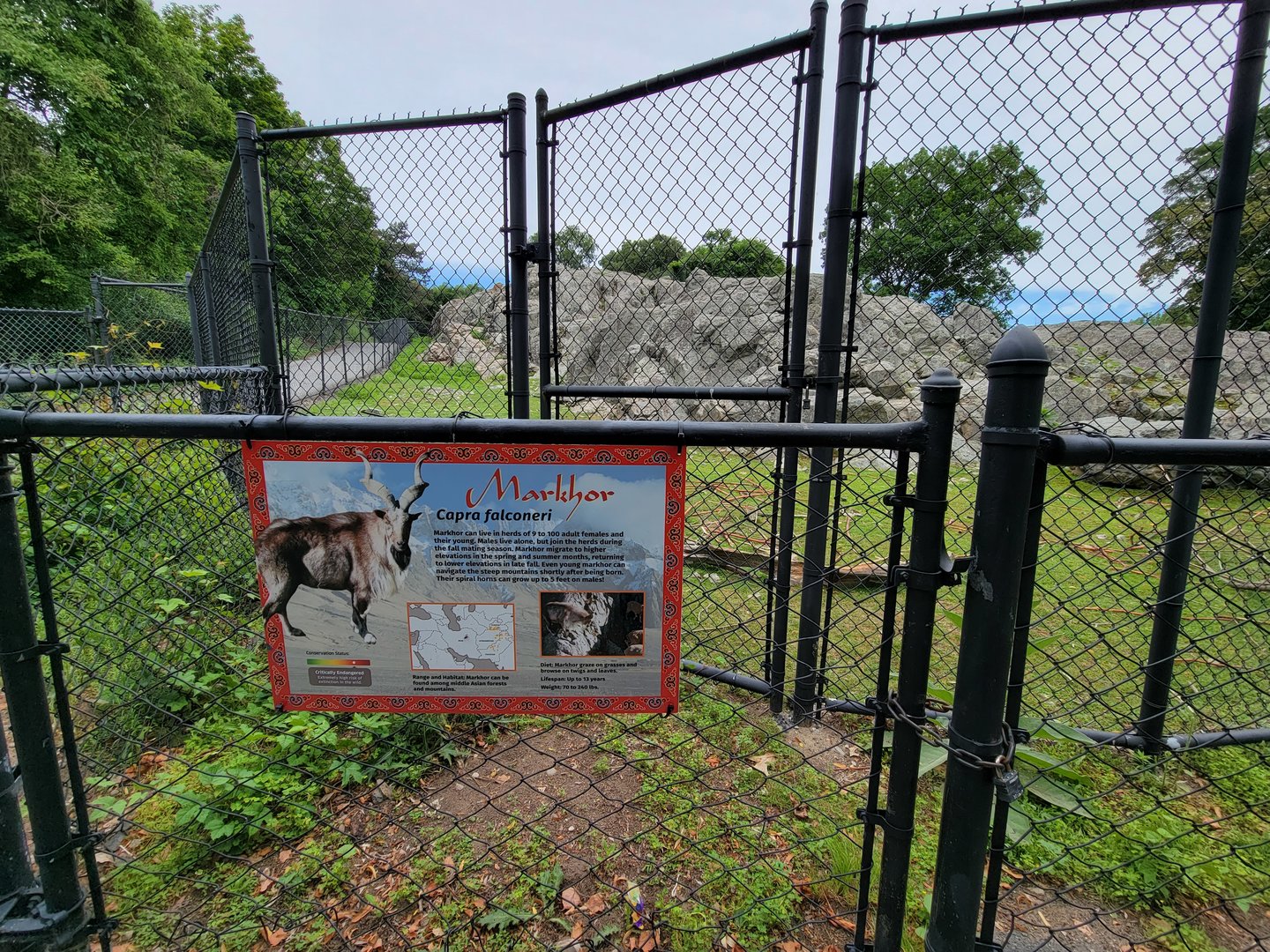 Stone Zoo 7/22 - Himalayan Highlands signage