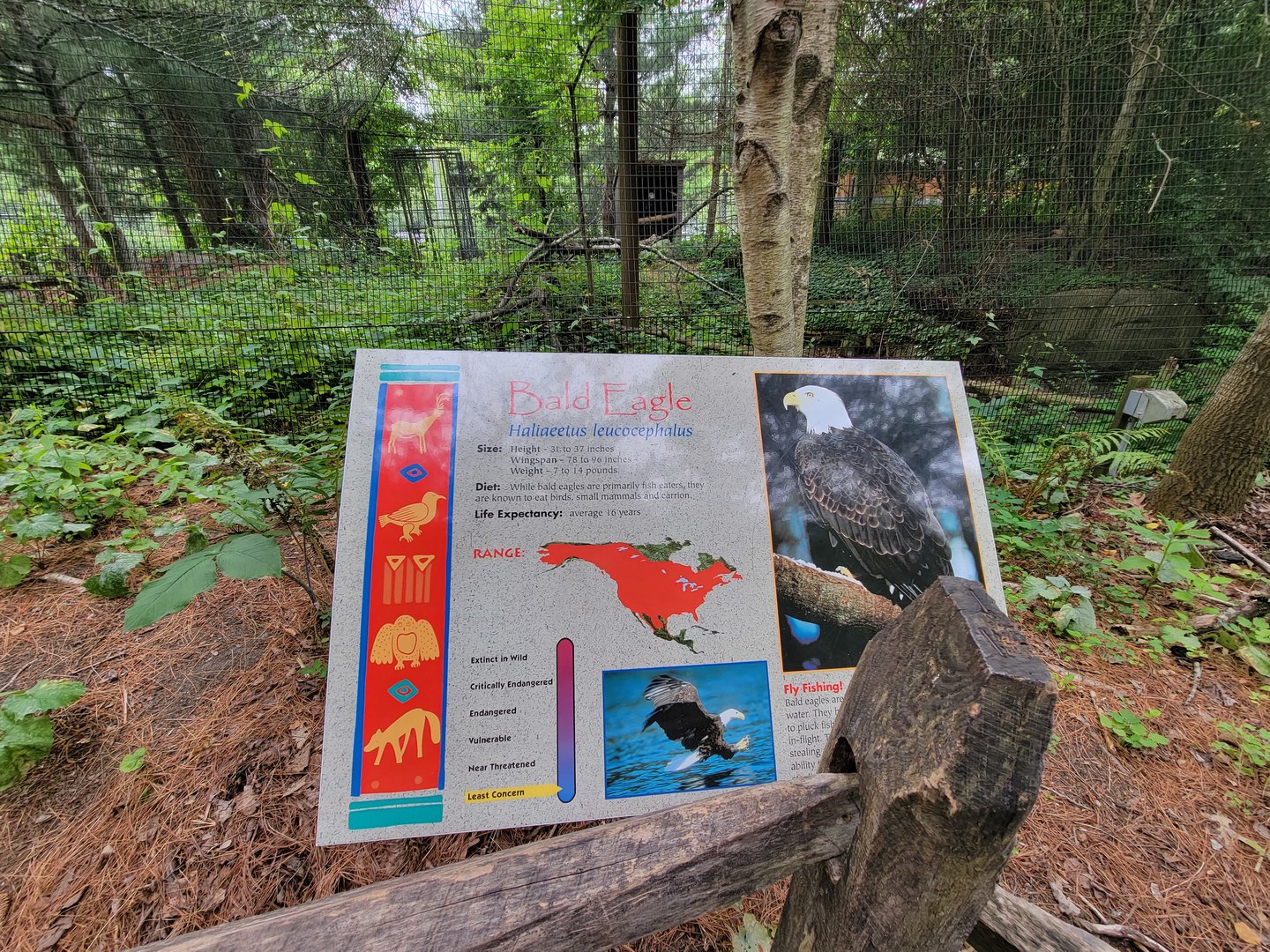 Stone Zoo 7/22 - Yukon Creek signage example