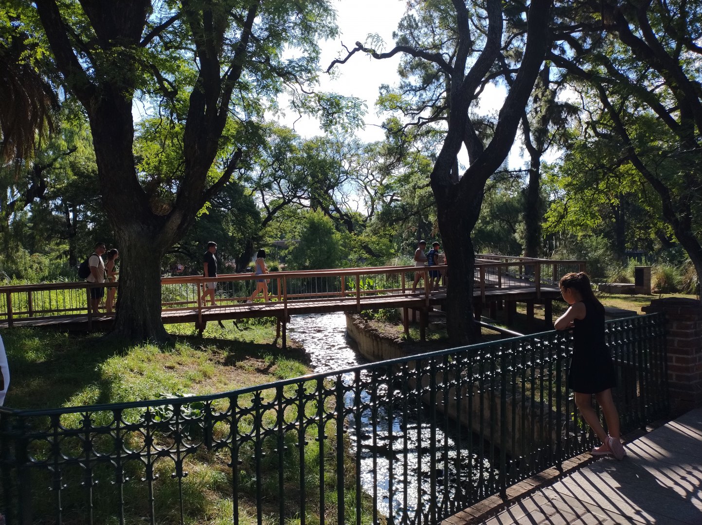 Stream and bridges - Ecoparque BA