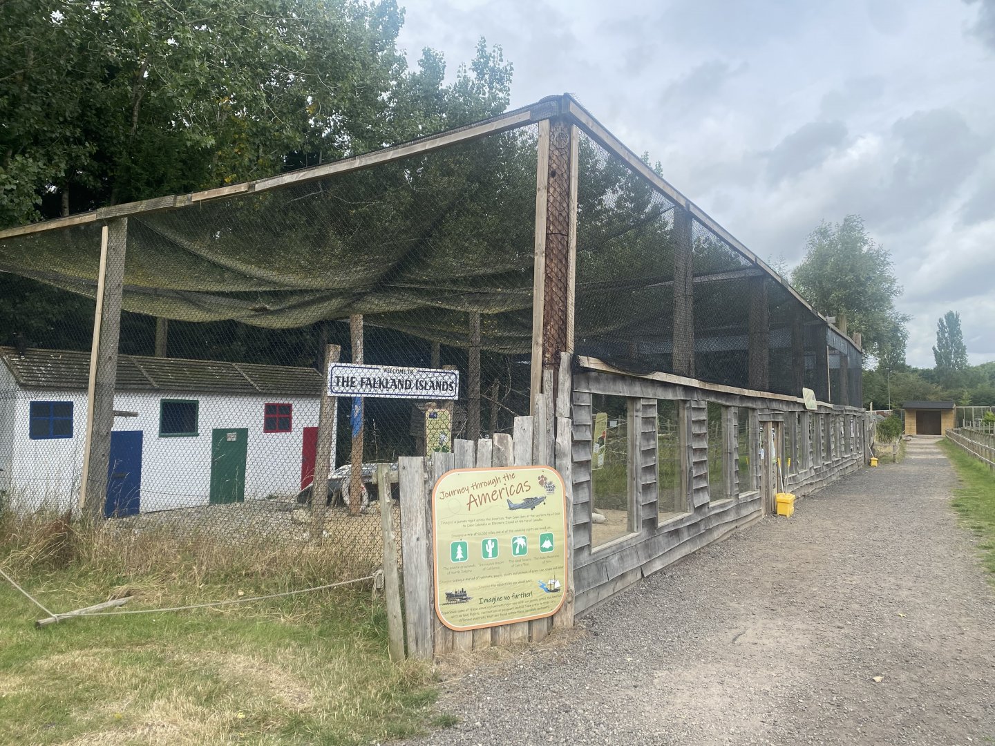 Striated caracara exhibit 040824