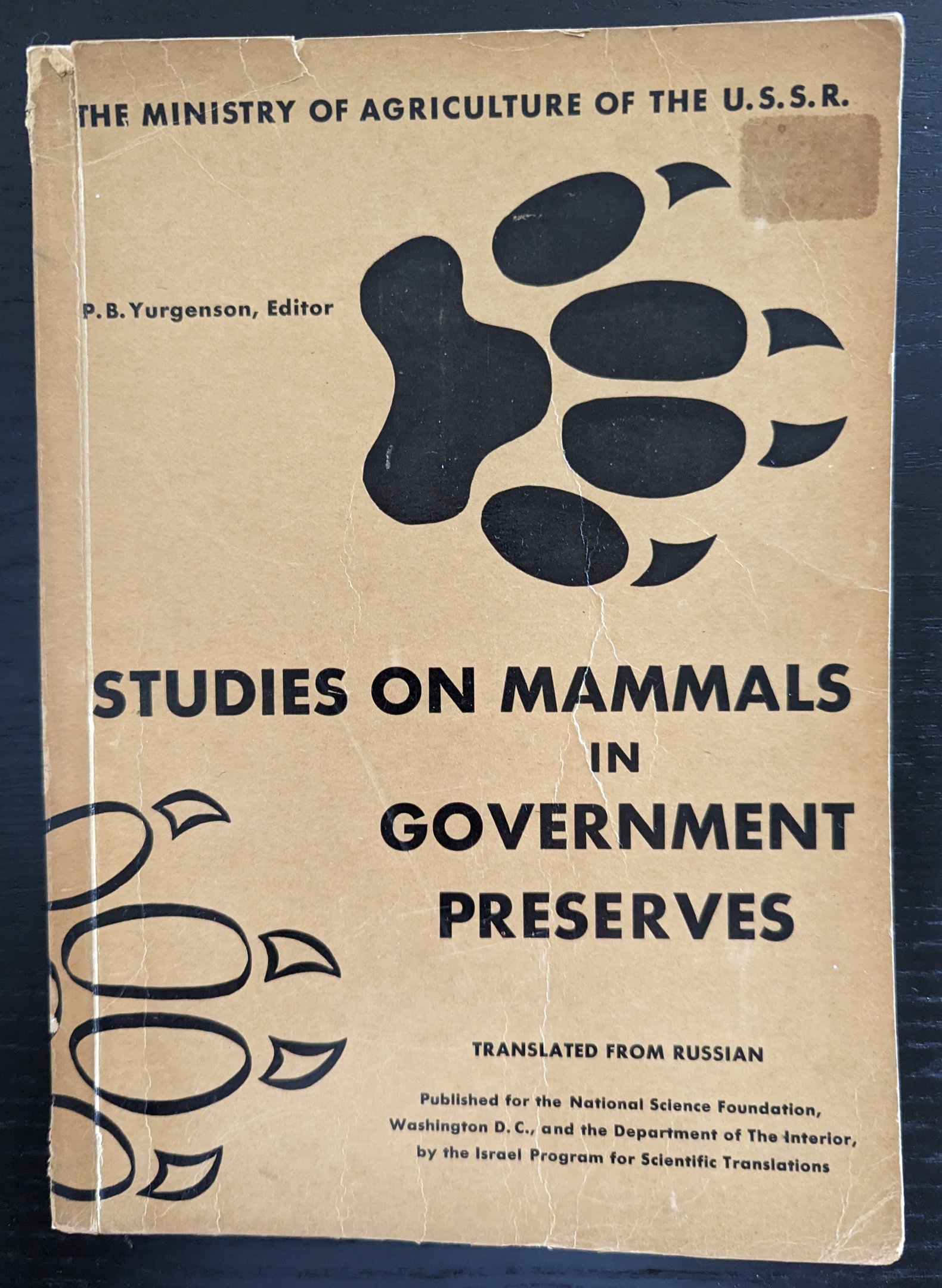 Studies on Mammals in Government Preserves