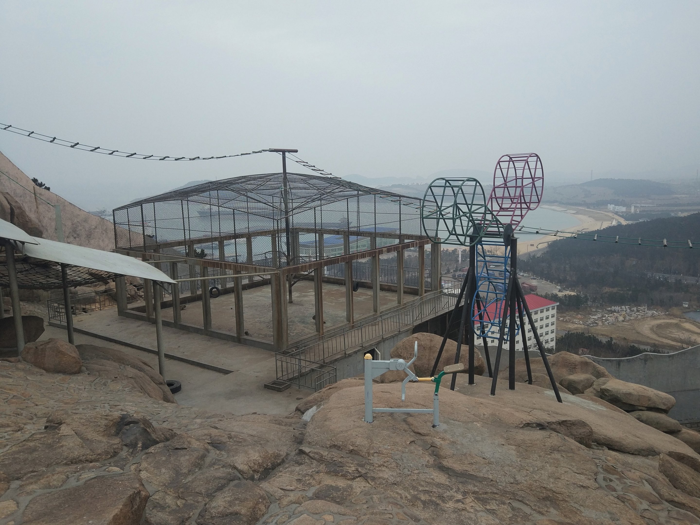 'Stuff' in Macaque Exhibit