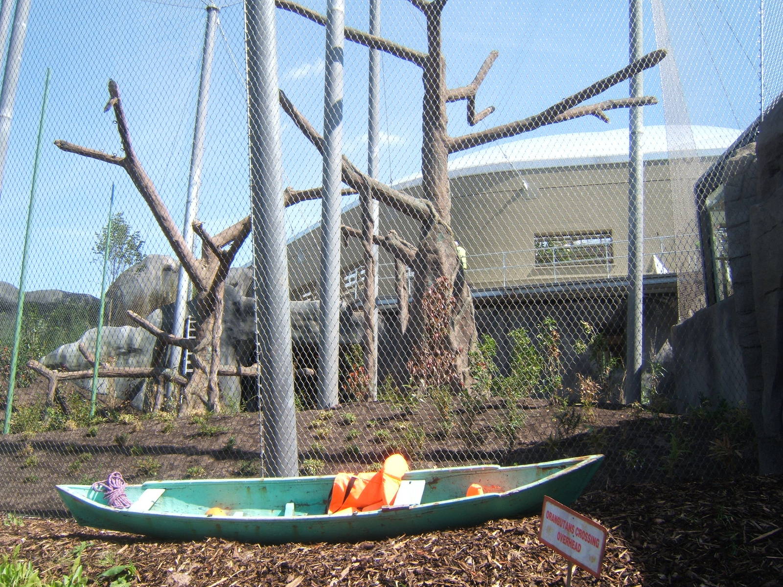 Sumatran Orang enclosure