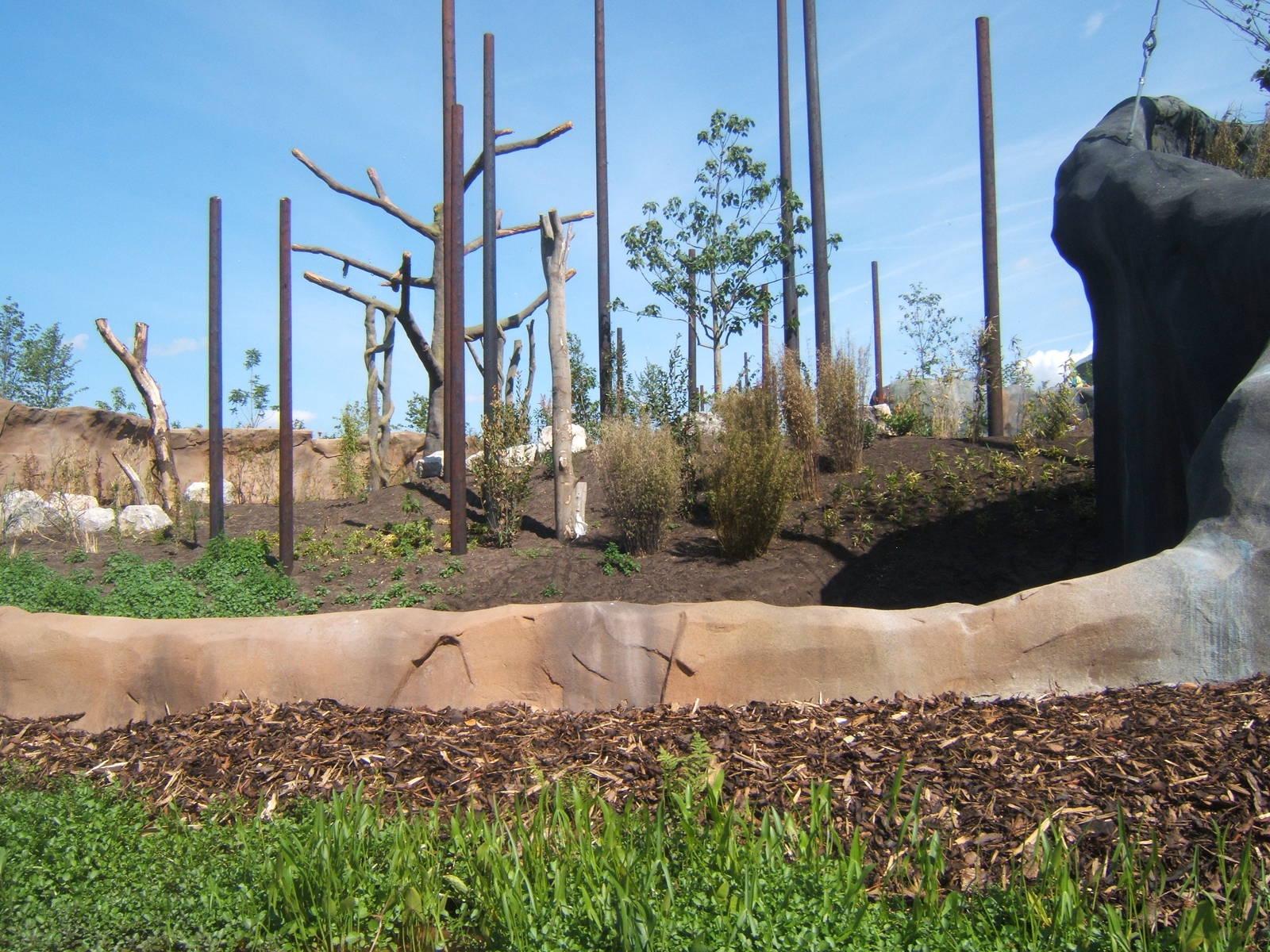 Sumatran Orang enclosure