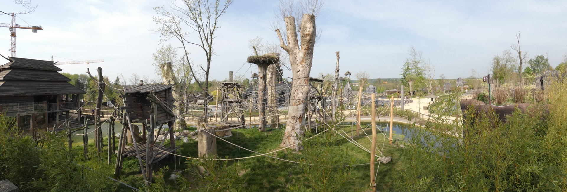 Sumatran Orang-utan enclosure