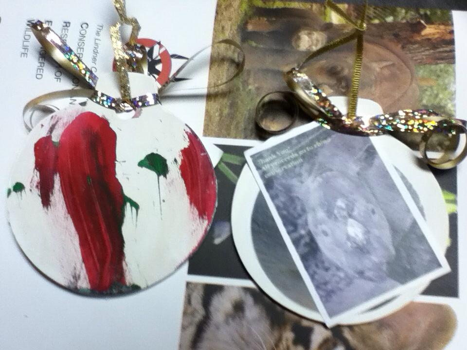 Sumatran Rhinoceros-made Ornaments