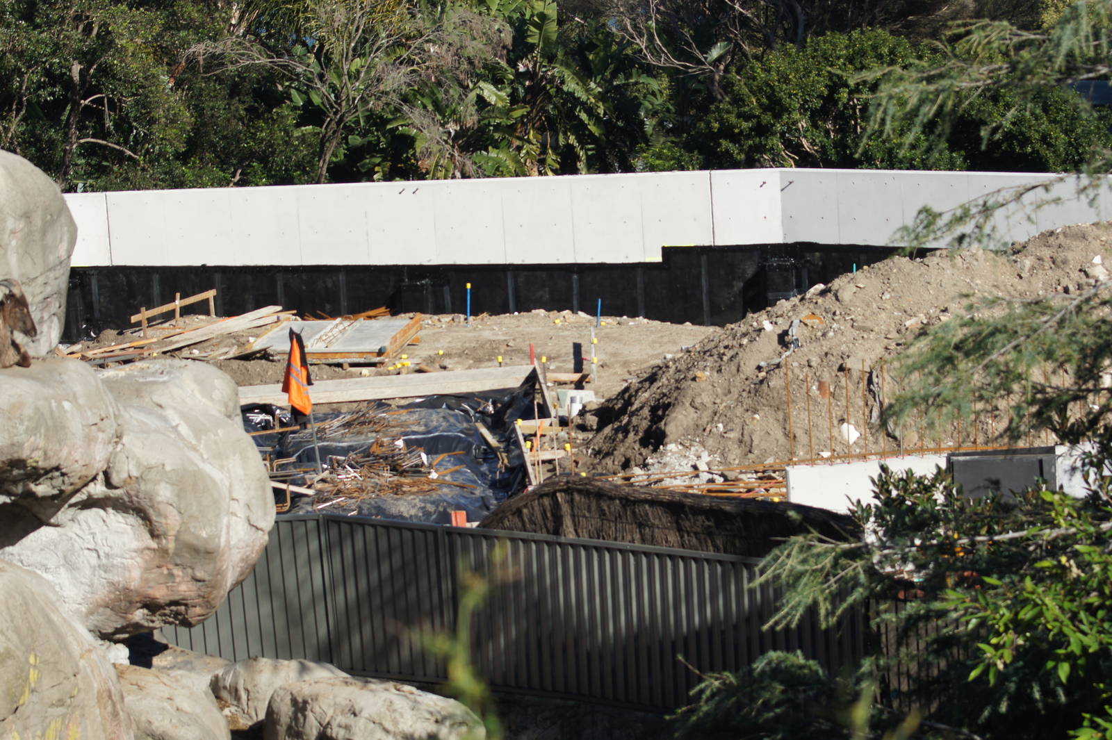 Sumatran Tiger Adventure construction progress