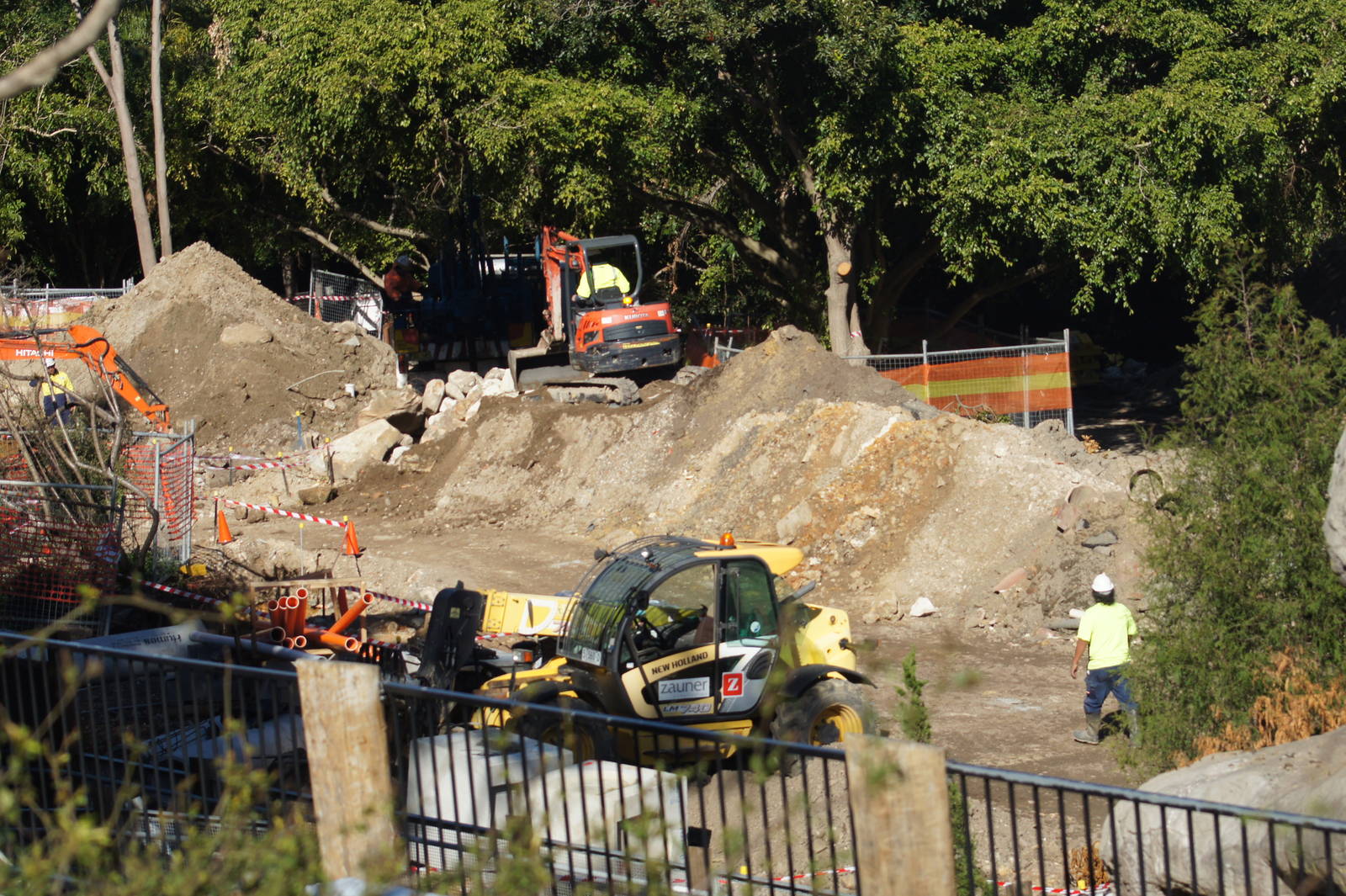 Sumatran Tiger Adventure construction progress
