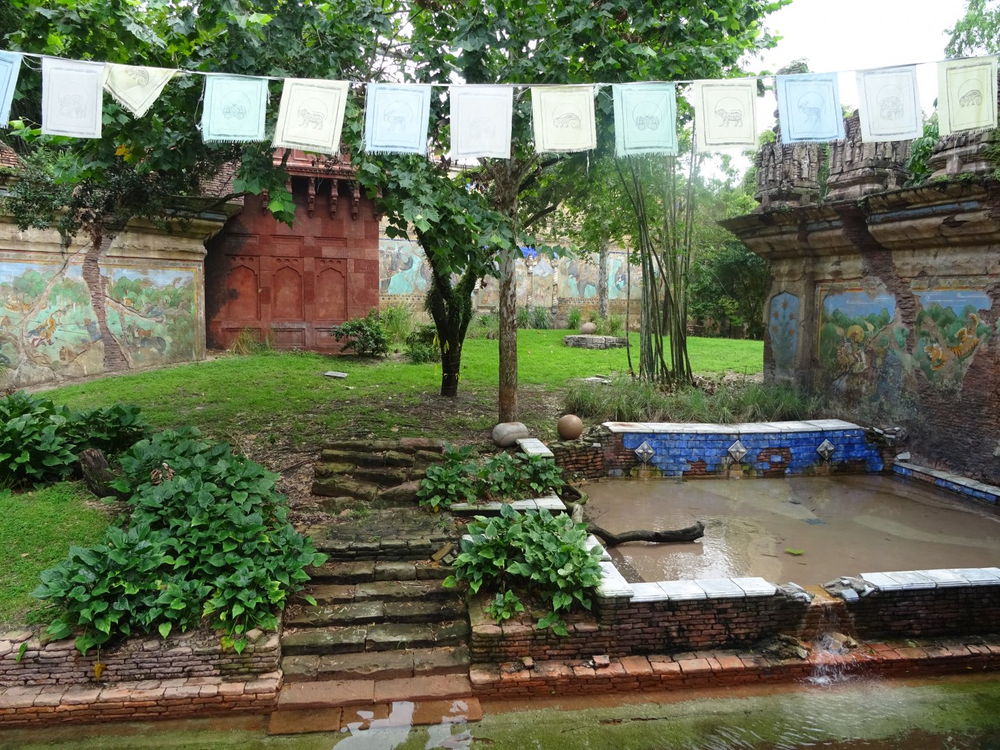 Sumatran Tiger Enclosure at Disney's Animal Kingdom (2014)