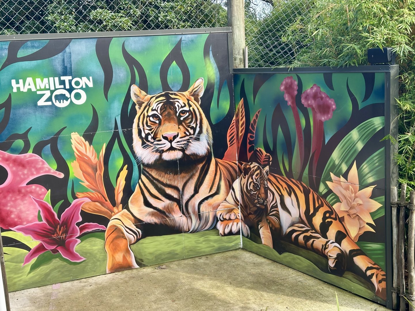 Sumatran Tiger Mural