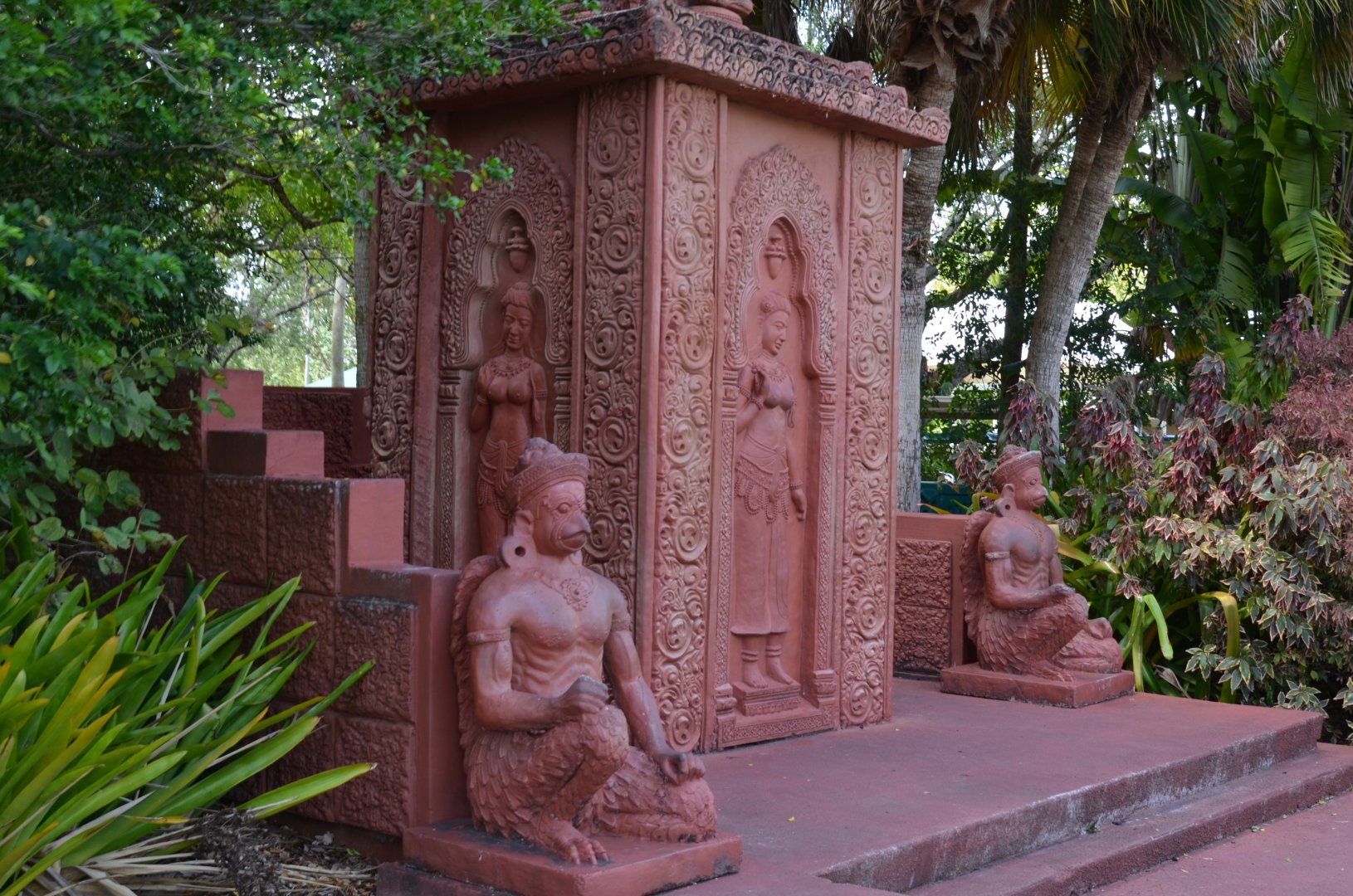 Sumatran Tiger Temple Decorations