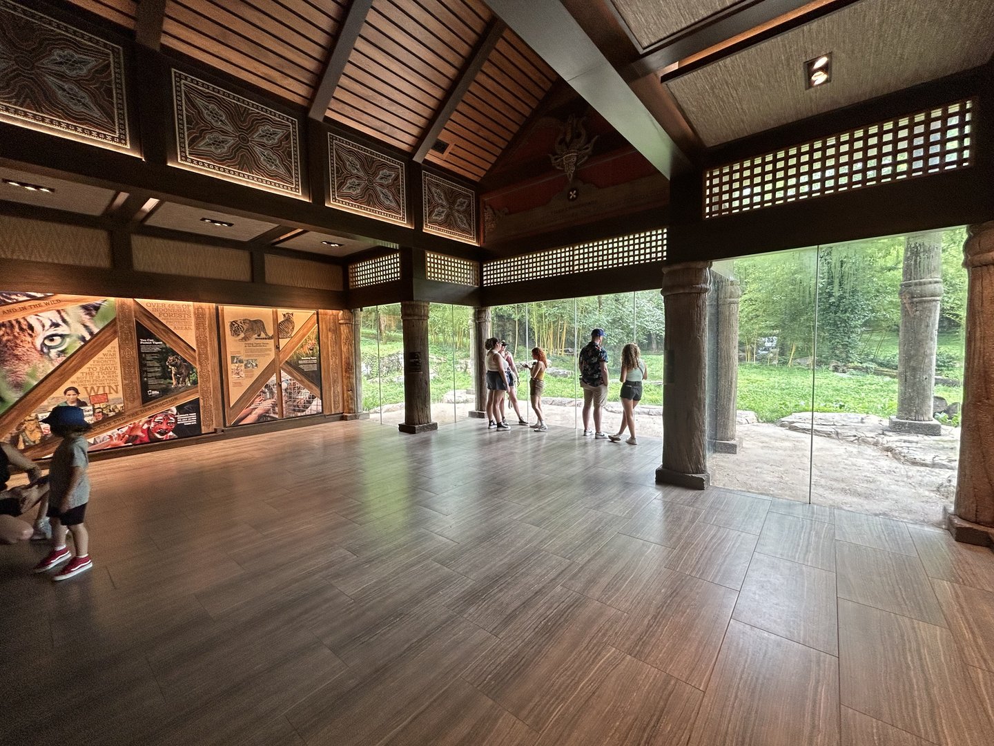 Sumatran Tiger Viewing Building