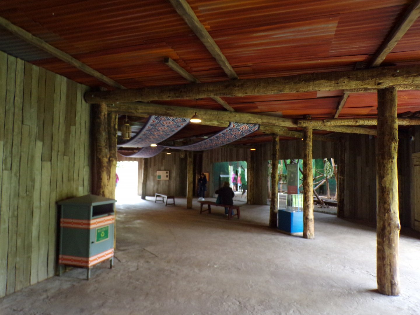 Sun bear enclosure viewing  area 29.6.24