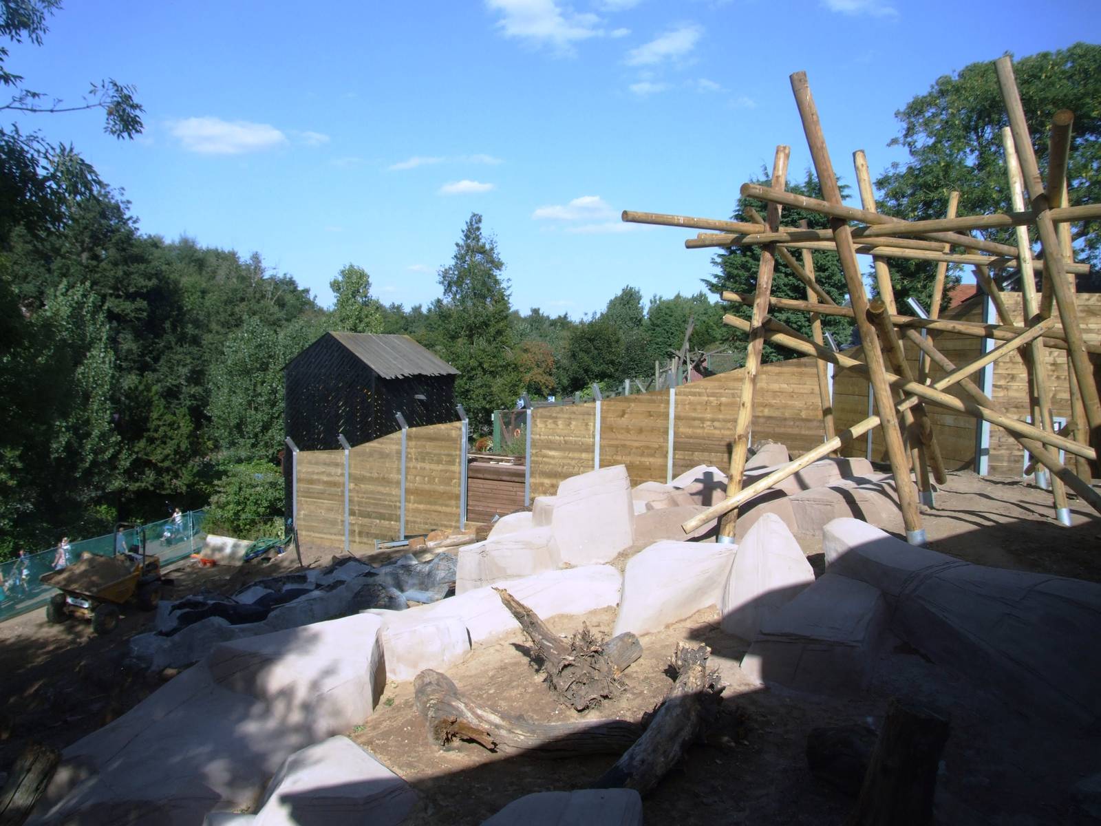 Sun Bear Exhibit Preview at Colchester, 31/08/13