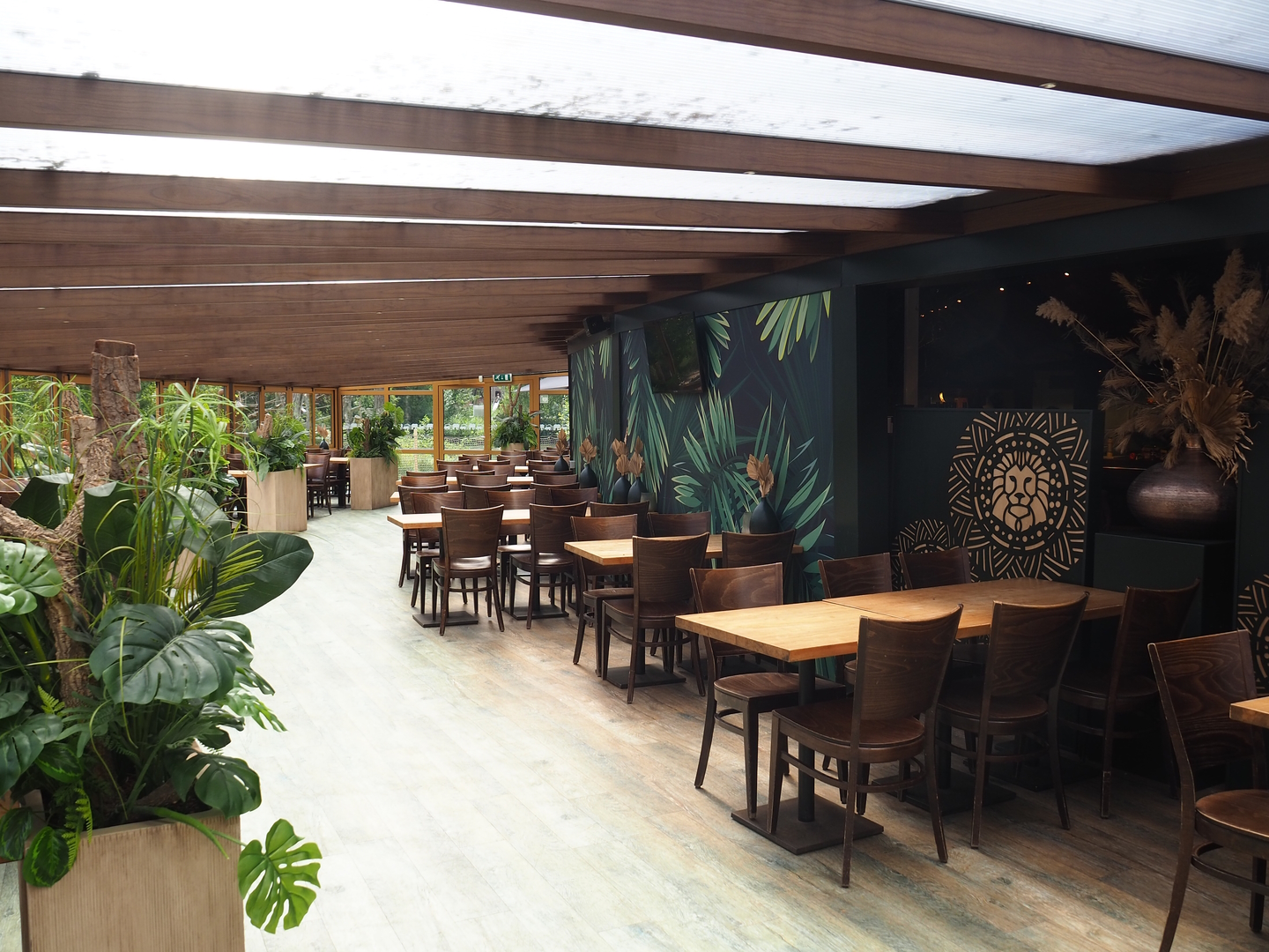 Sunroom of the Congo restaurant, 2022-06-12