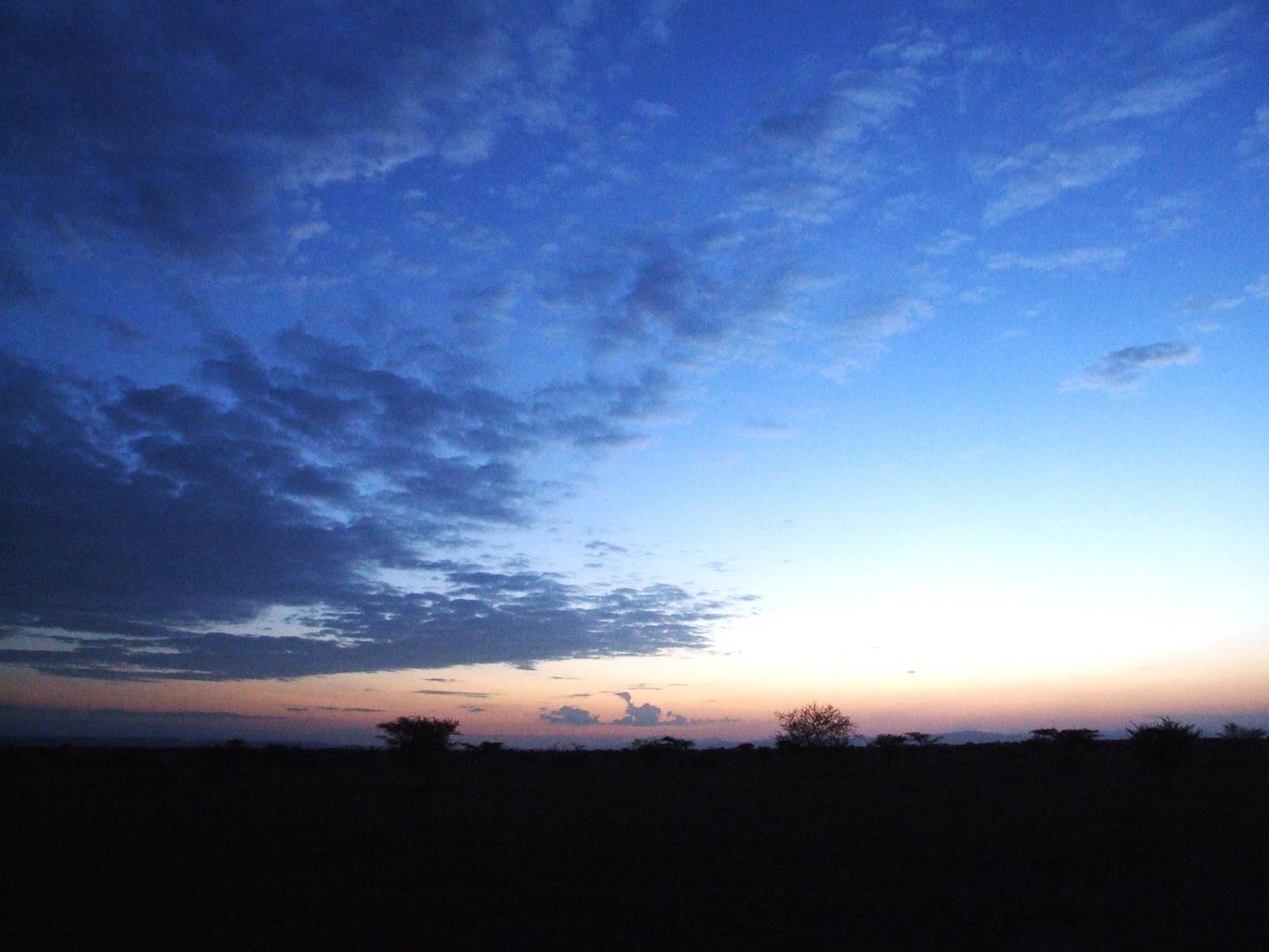 Sunset on the Oryx Plain - Awash NP, 12/10/14