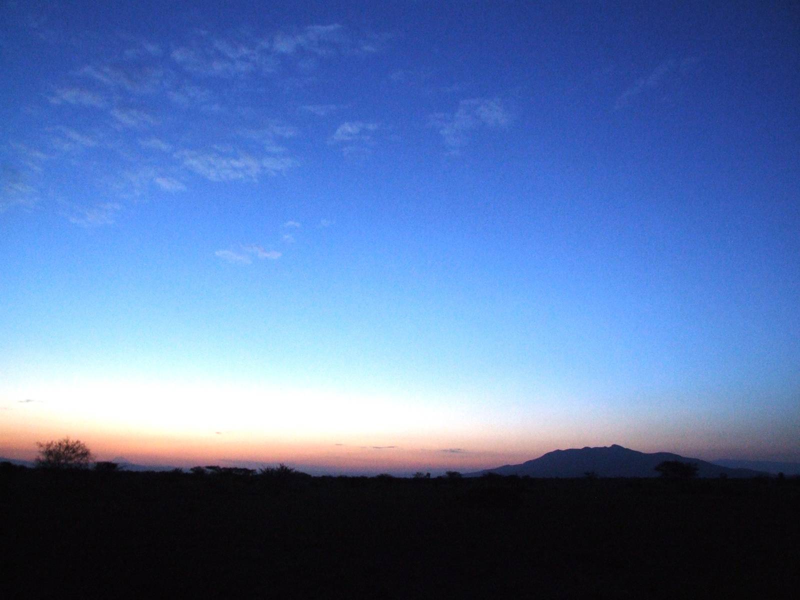 Sunset on the Oryx Plain - Awash NP, 12/10/14