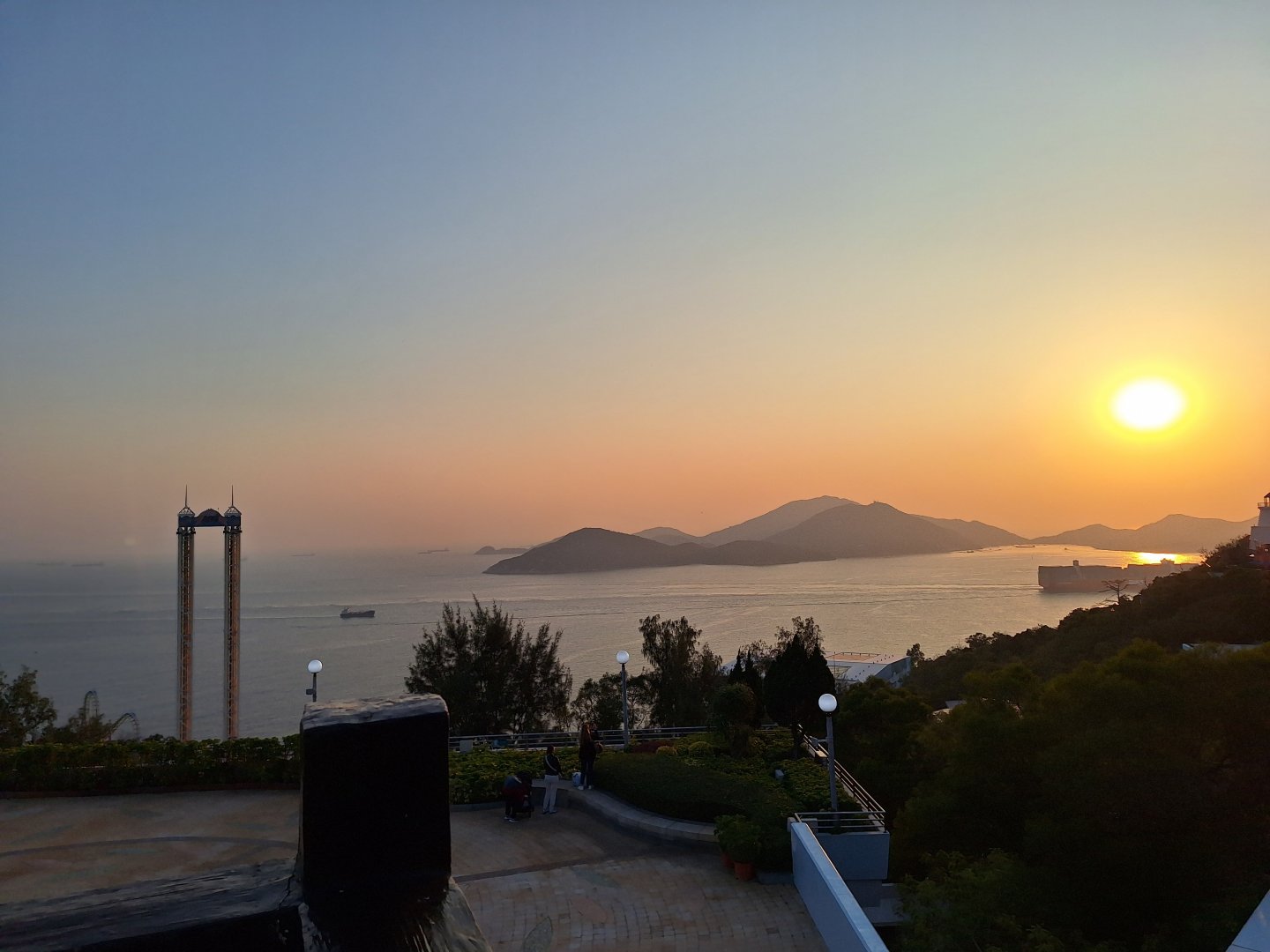 Sunset View from The Summit