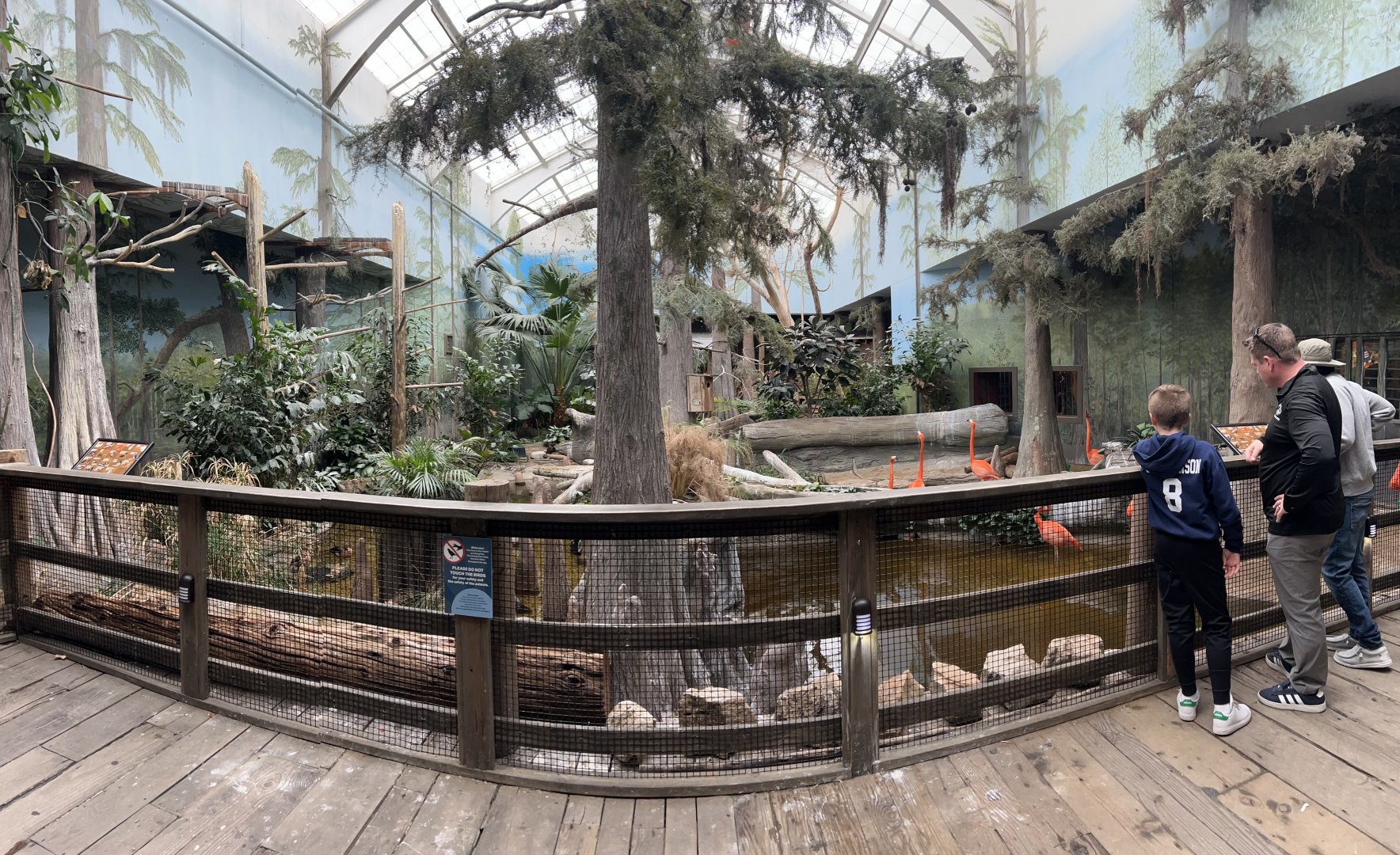 Swamp Aviary Panorama