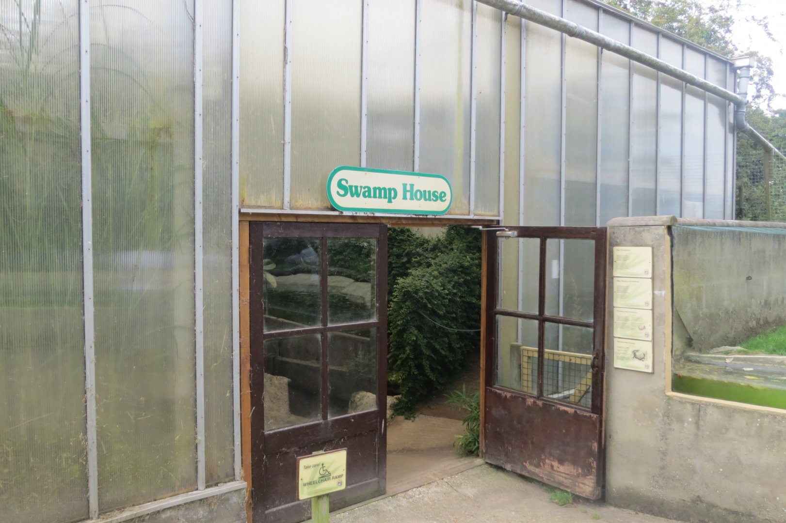 Swamp House entrance 070819