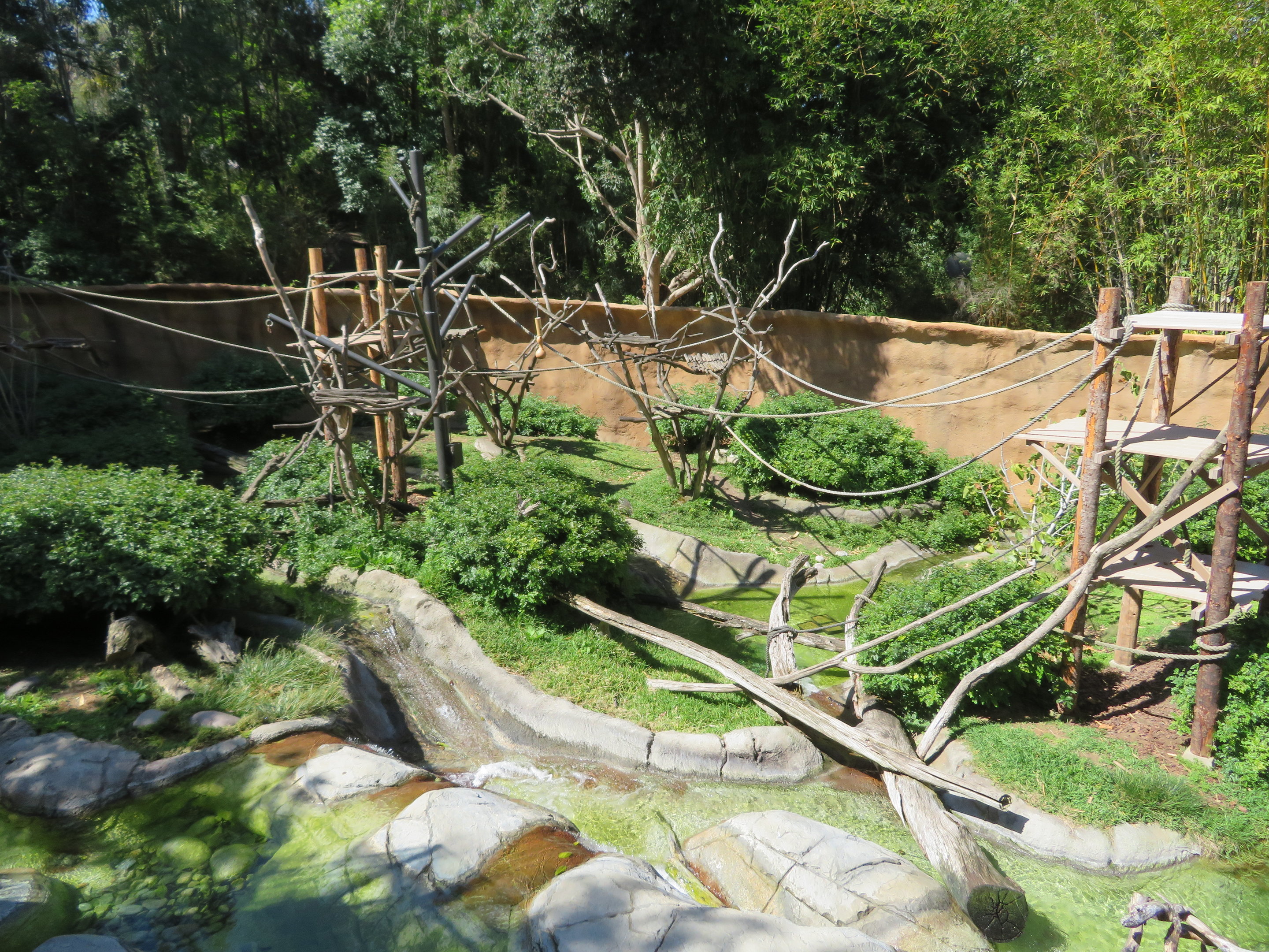 Swamp Monkey/Otter Exhibit