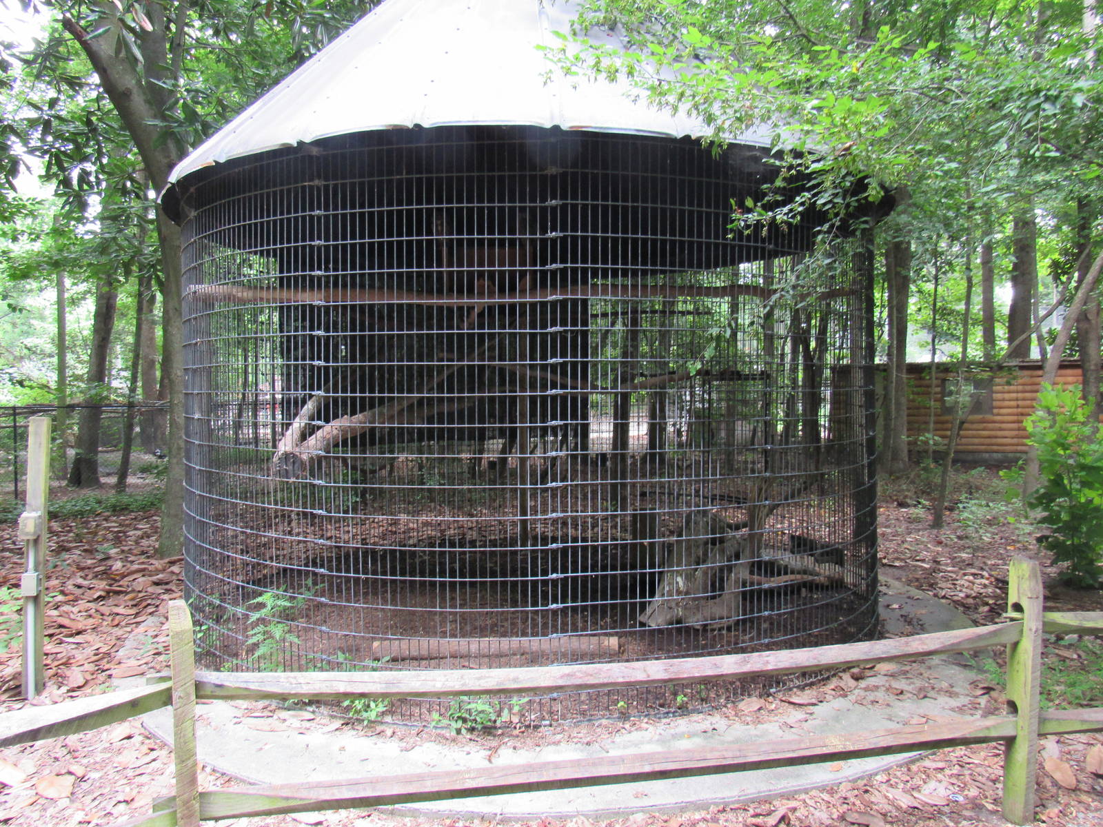 Sylvan Heights Bird Park-Eurasian Eagle-Owl Exhibit