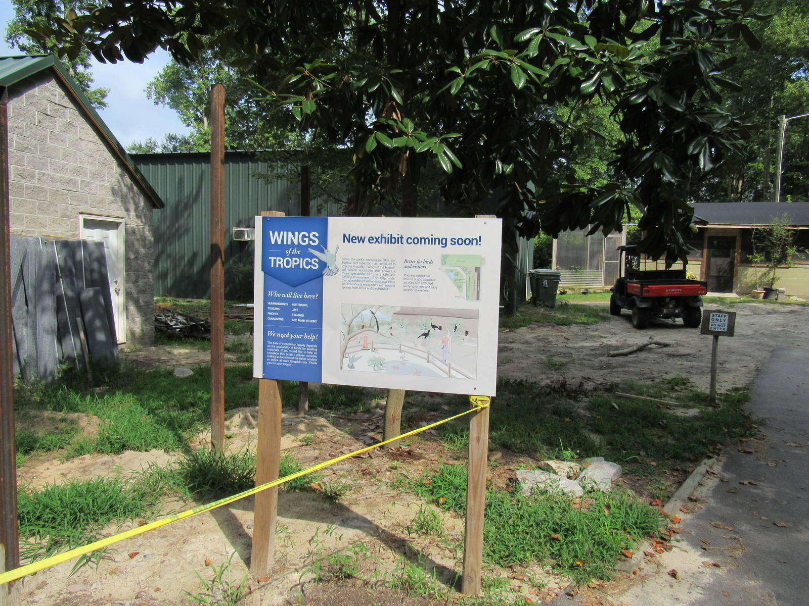 Sylvan Heights Bird Park- Wings of the Tropics- Coming Soon!