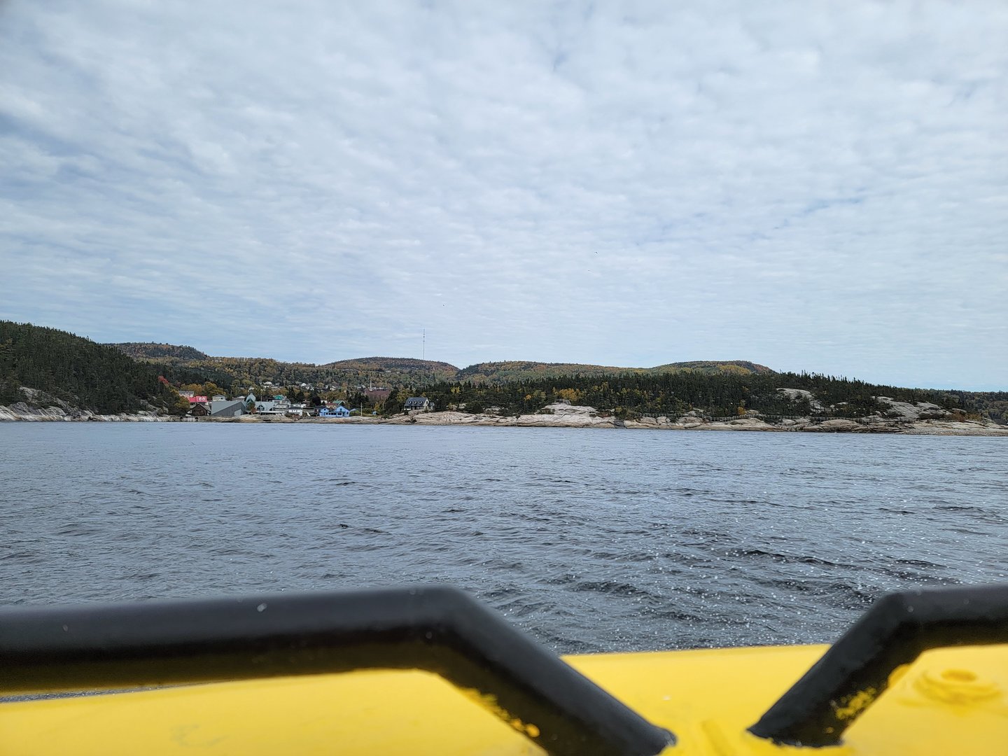 Tadoussac from the water, Saguenay-St. Lawrence Marine Park