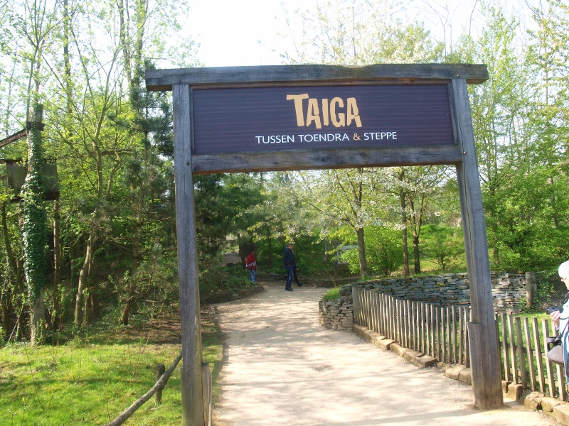 Taiga area entrance sign (May 2nd, 2015)